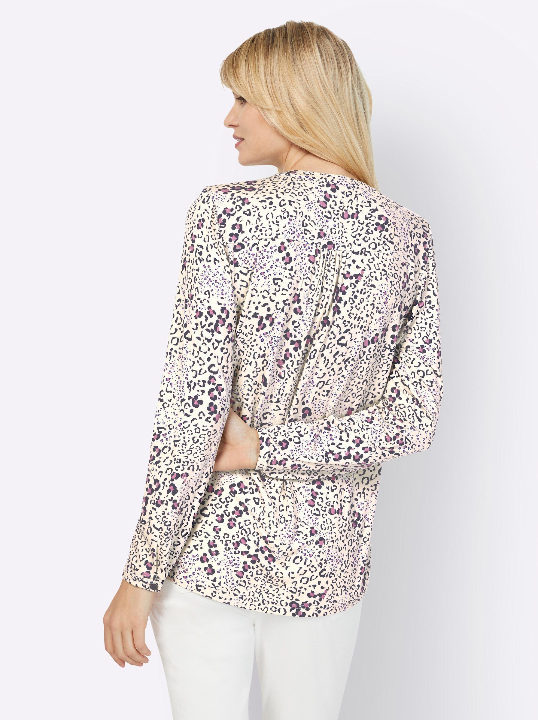 heine Klassische Bluse Jersey-Bluse günstig online kaufen