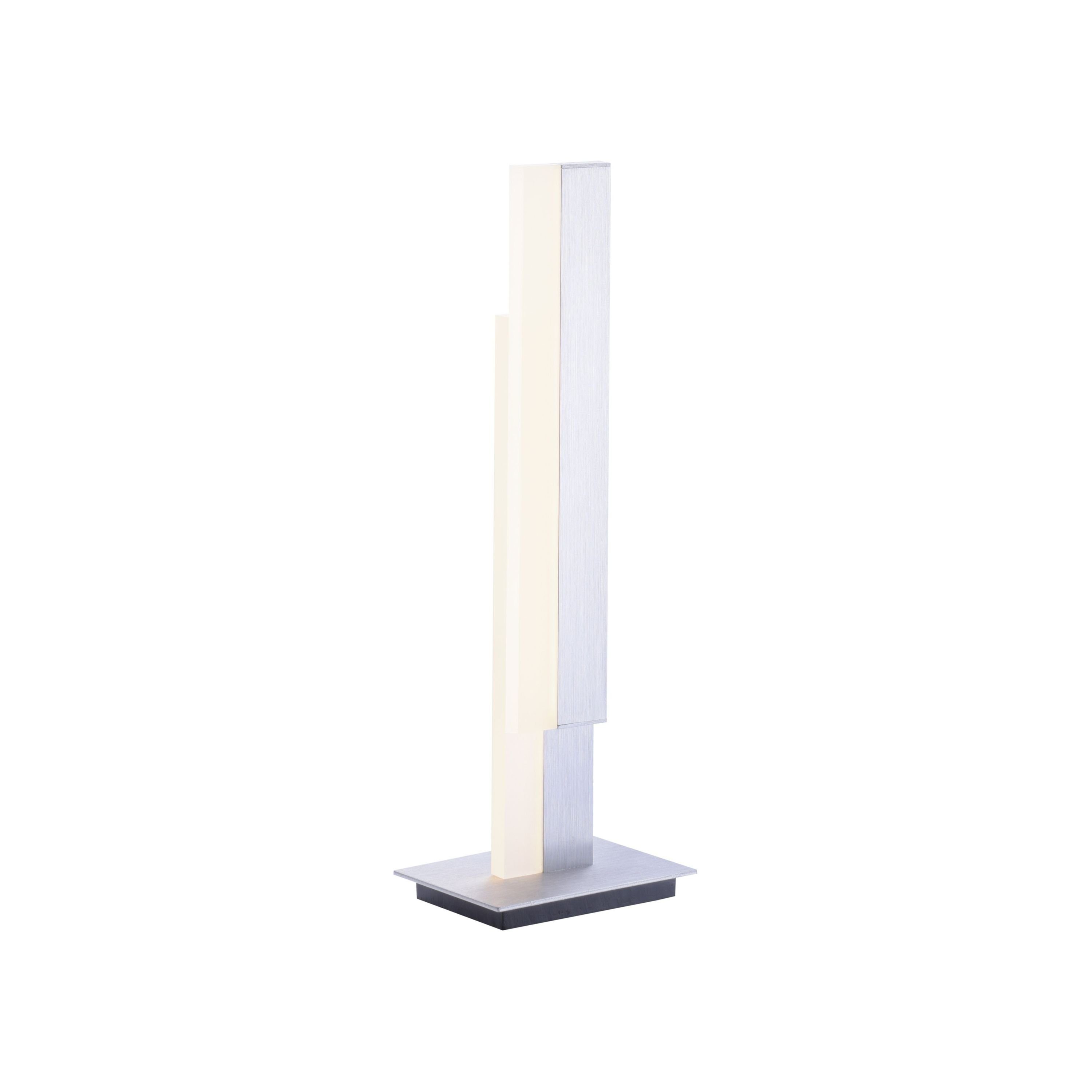 Paul Neuhaus Tischleuchte Paul Neuhaus Tischleuchte LBH 16x12x48 cm grau Tischlampe, Warmweiß