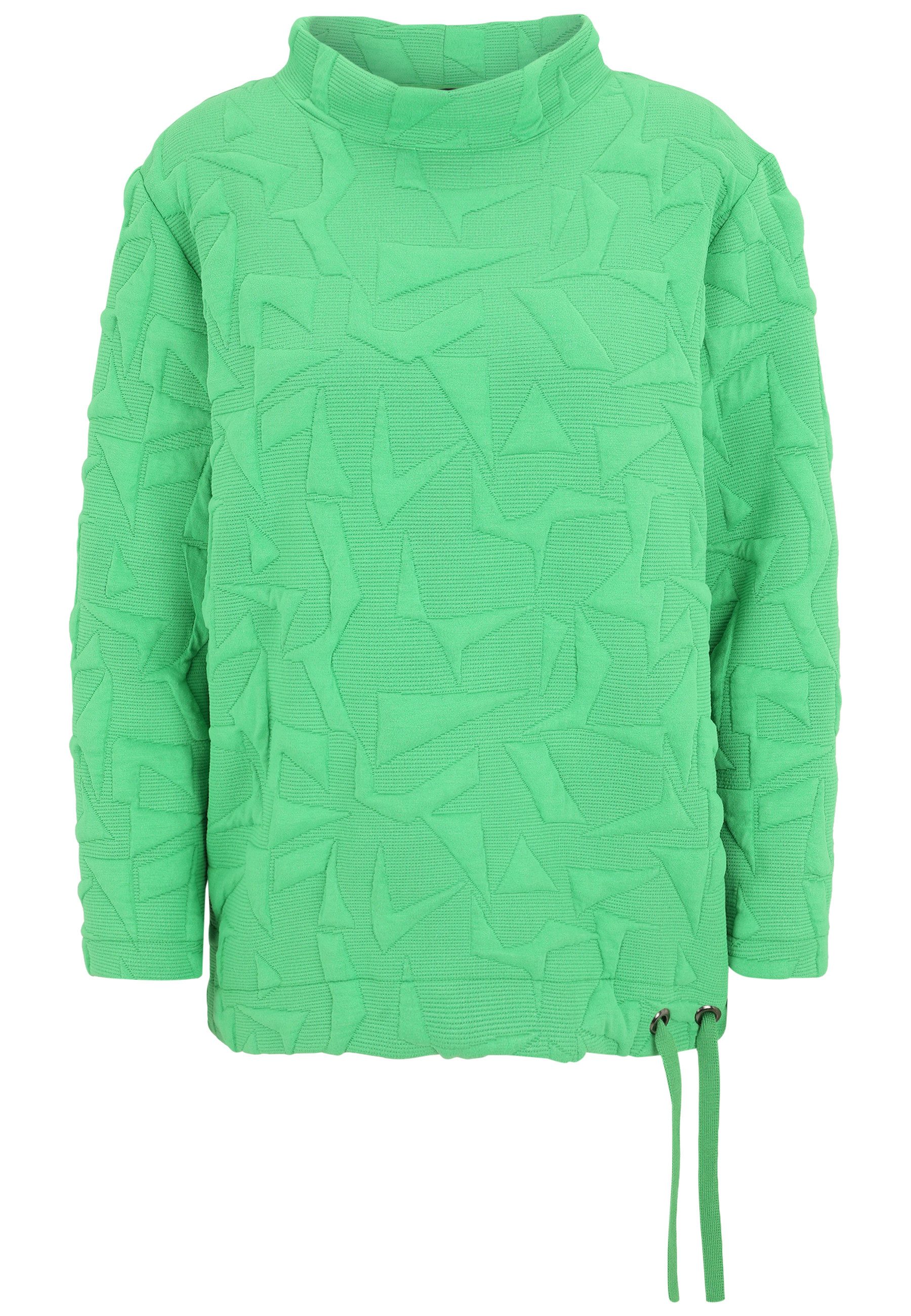 Sweatshirt mit Turtleneck-Kragen