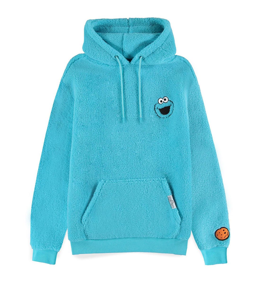 Sesamstrasse Hoodie Cookie Monster Krümmelmonster Plush Hoodie