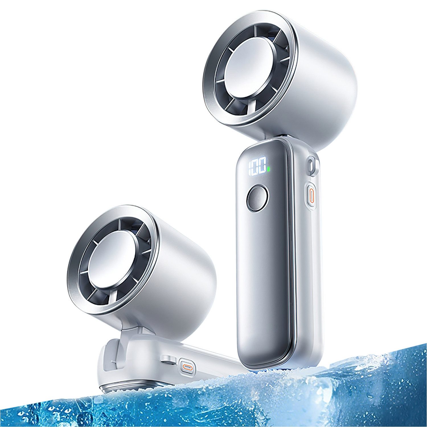 Refttenw Mini USB-Ventilator Faltbarer Handventilator 4000mAh günstig online kaufen