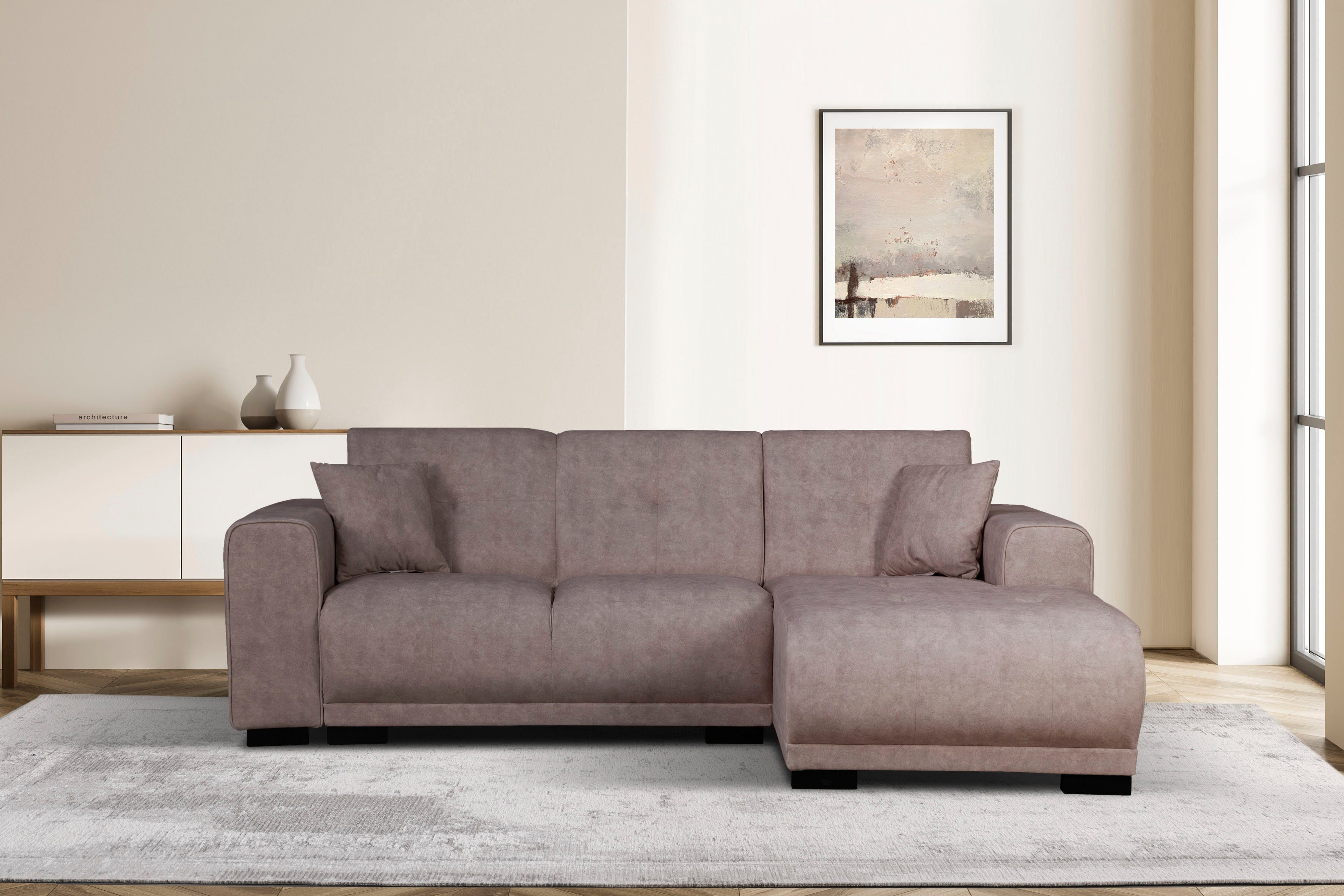 Home affaire Ecksofa Langeland L-Form, incl. günstig online kaufen