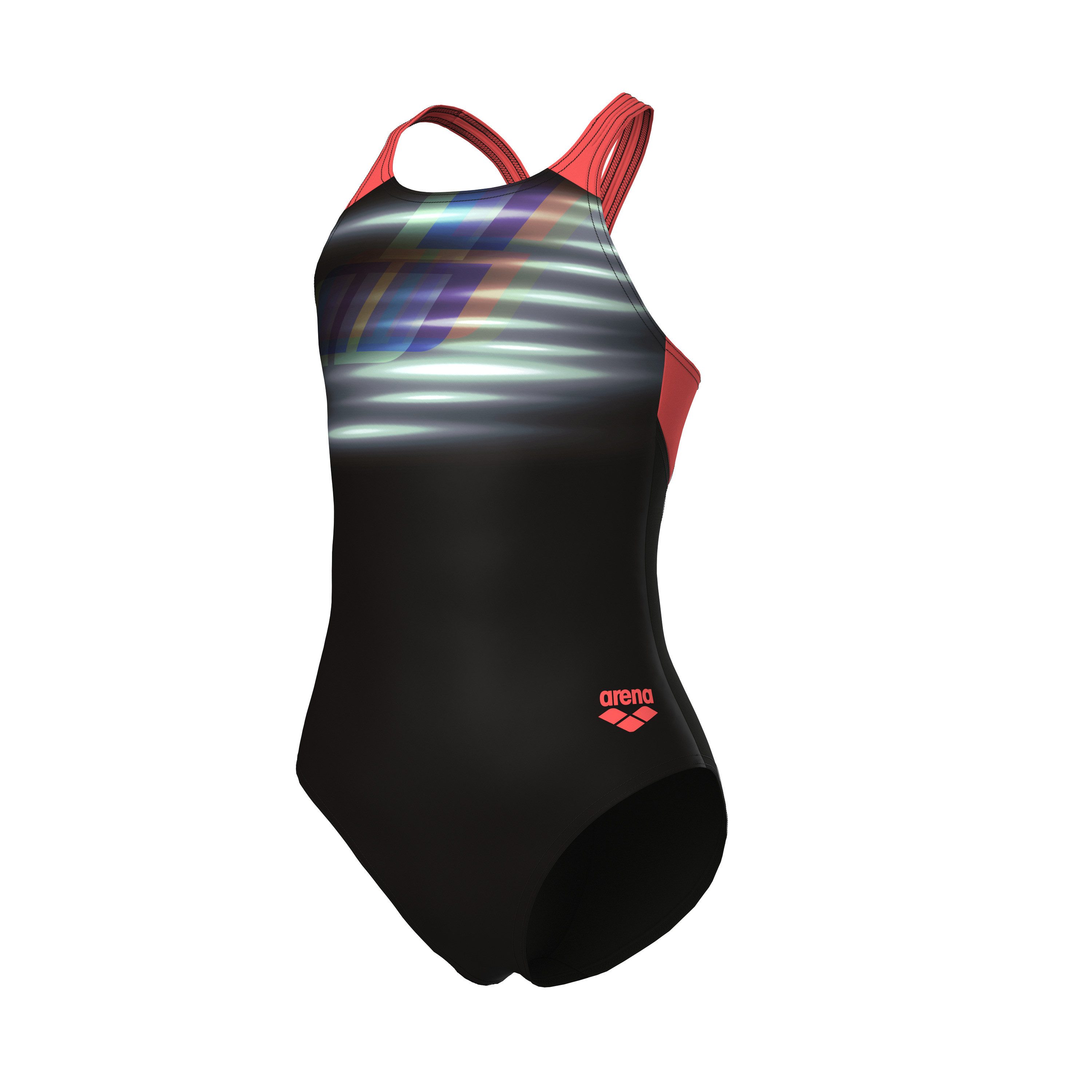 Arena Badeanzug GIRL'S ARENA FADING SWIMSUIT V BACK L für Mädchen