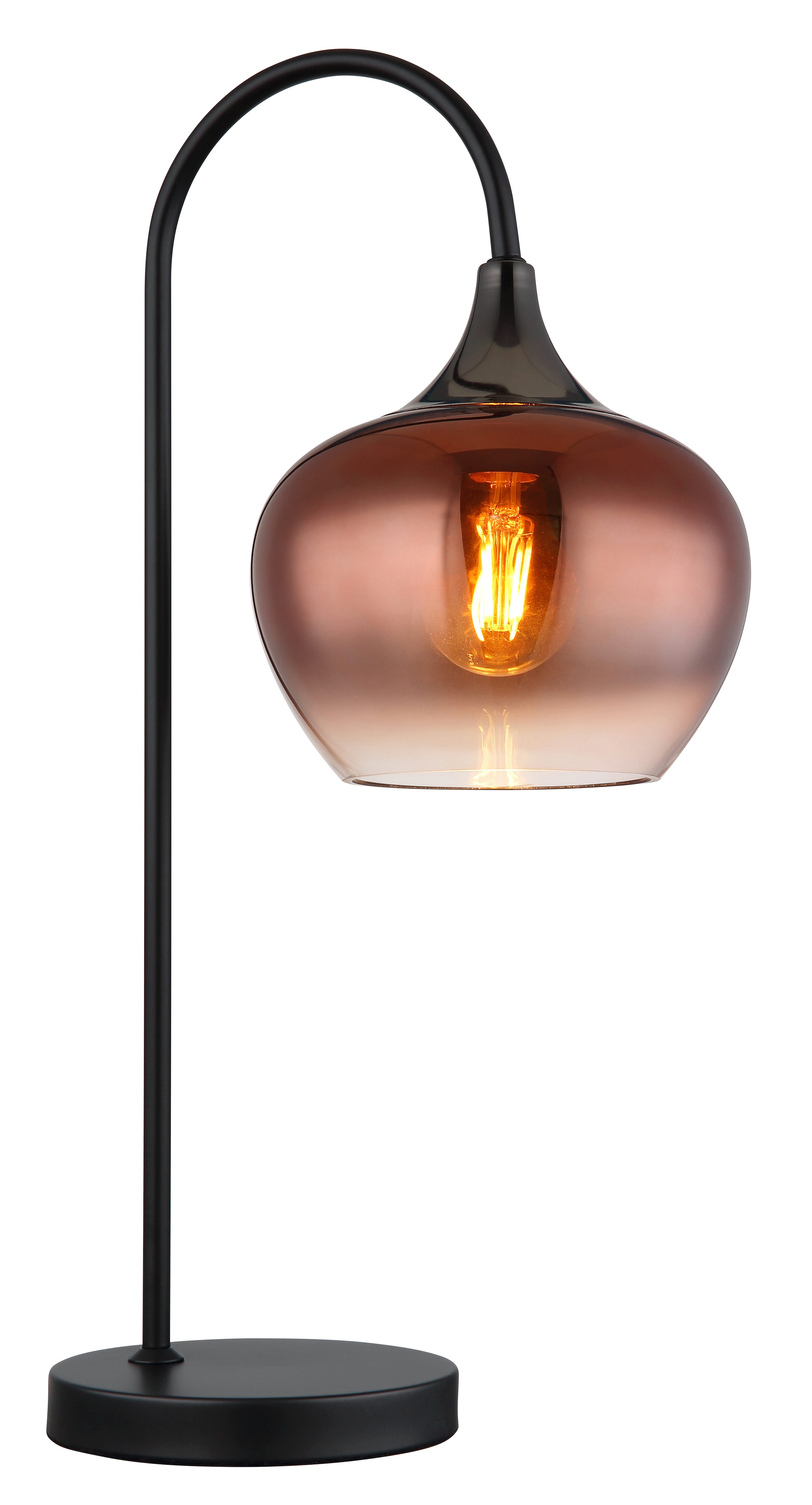 GLOBO LIGHTING Tischleuchte MAXY, ohne Leuchtmittel, Tischlampe/modern/Wohnzimmer/Schlafzimmer