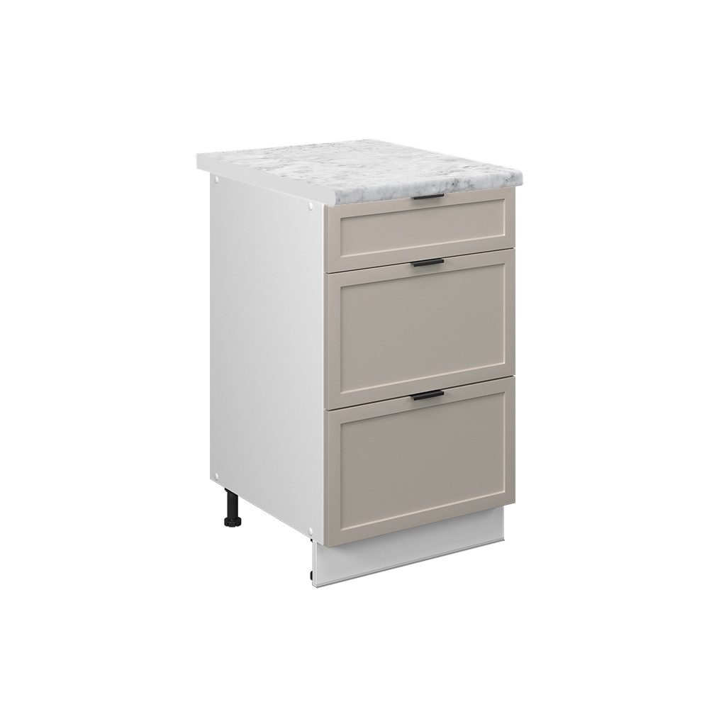 Vicco Unterschrank Fame-Line, GrauBeige/Weiß, 50 cm, günstig online kaufen