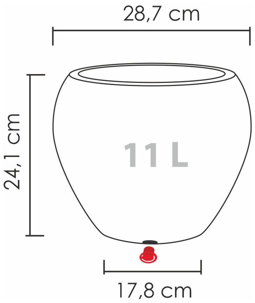 Scheurich Blumentopf 30/282 LINEO