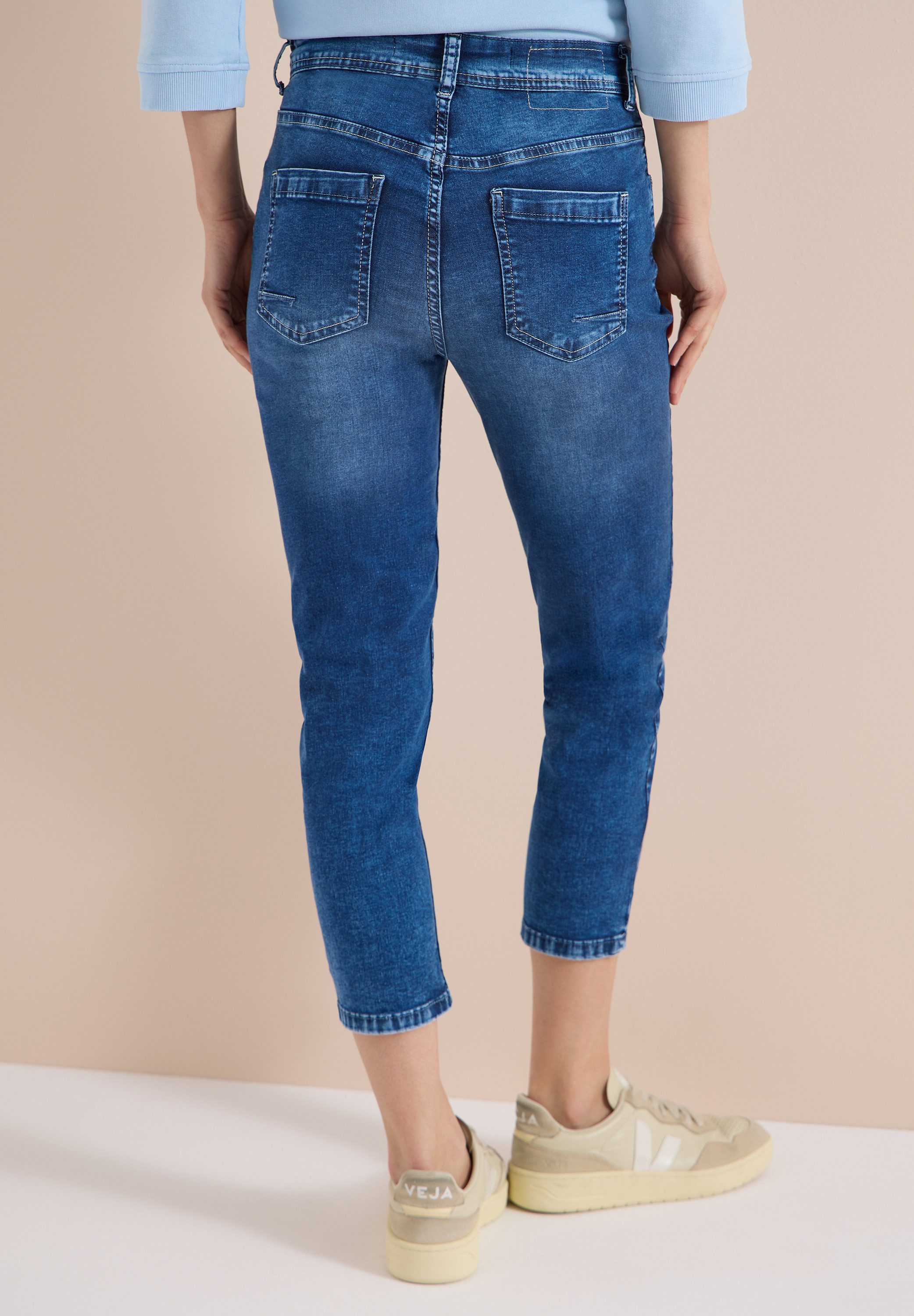 CECIL Slim-fit-Jeans in 3/4-Länge