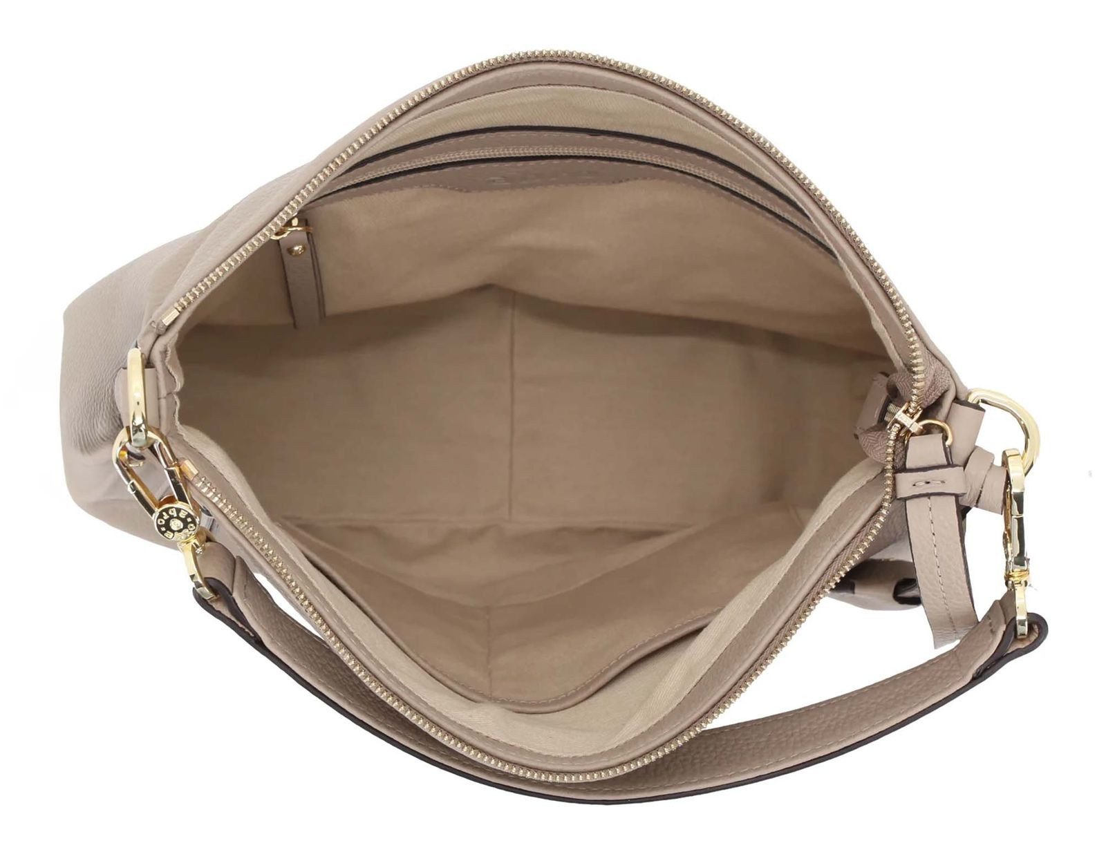 Abro Schultertasche Hobo Juna Bag, aus echtem Rindsleder