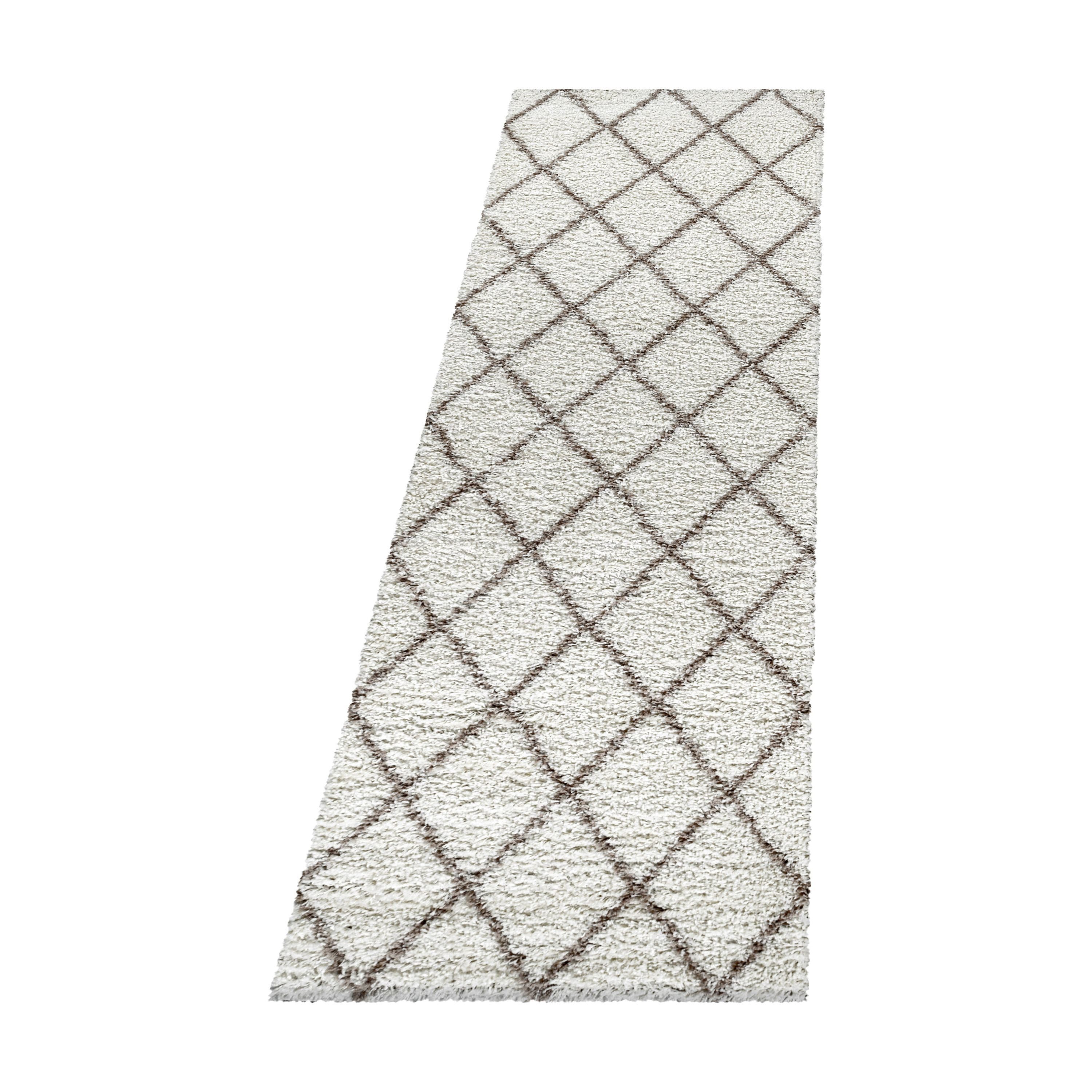 Villa Möbel Hochflor-Teppich Alviro, Rechteckig, Höhe: günstig online kaufen