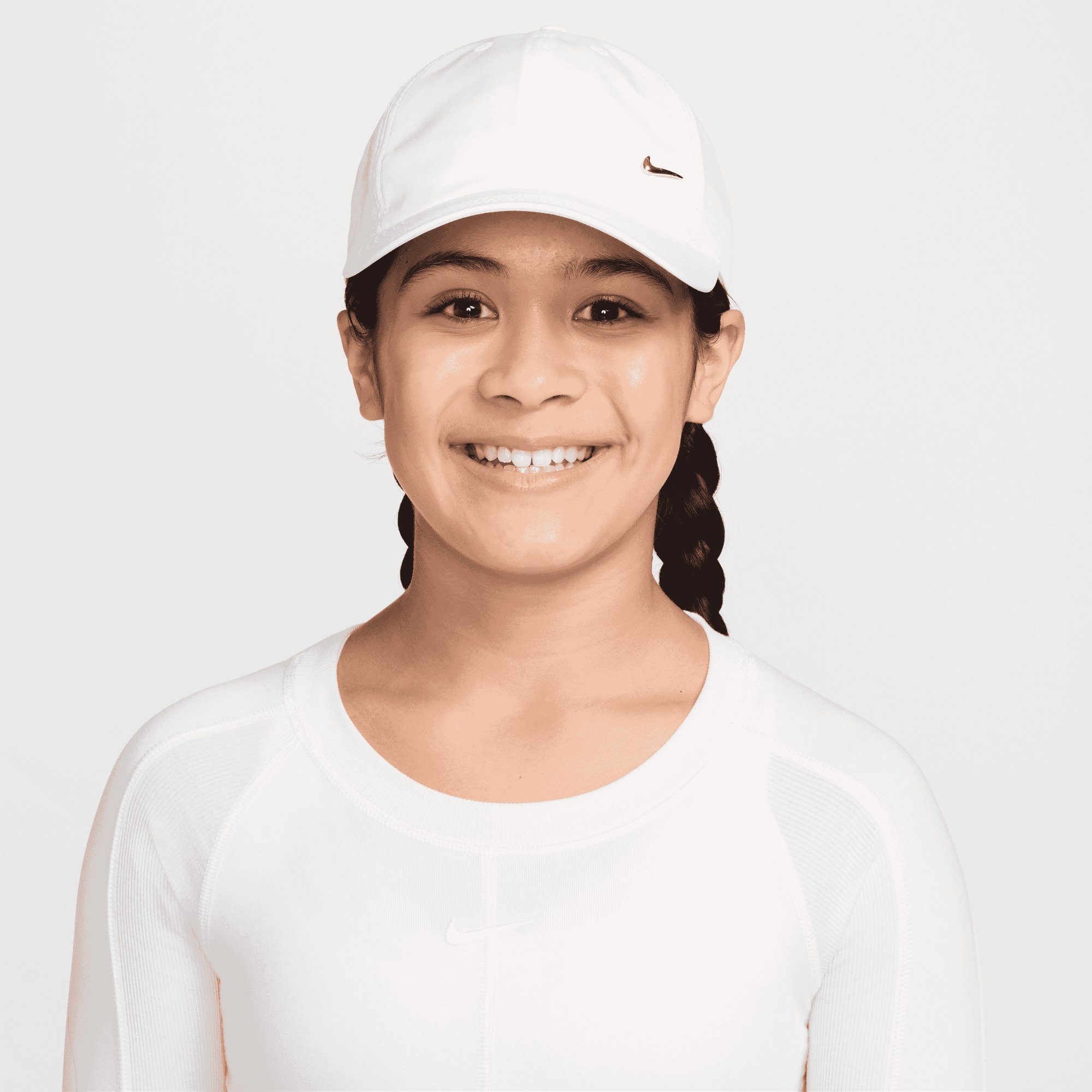 Nike Baseball Cap Nike Kinder Kappe Kids Unstructured Metal Swoosh Cap FB5064