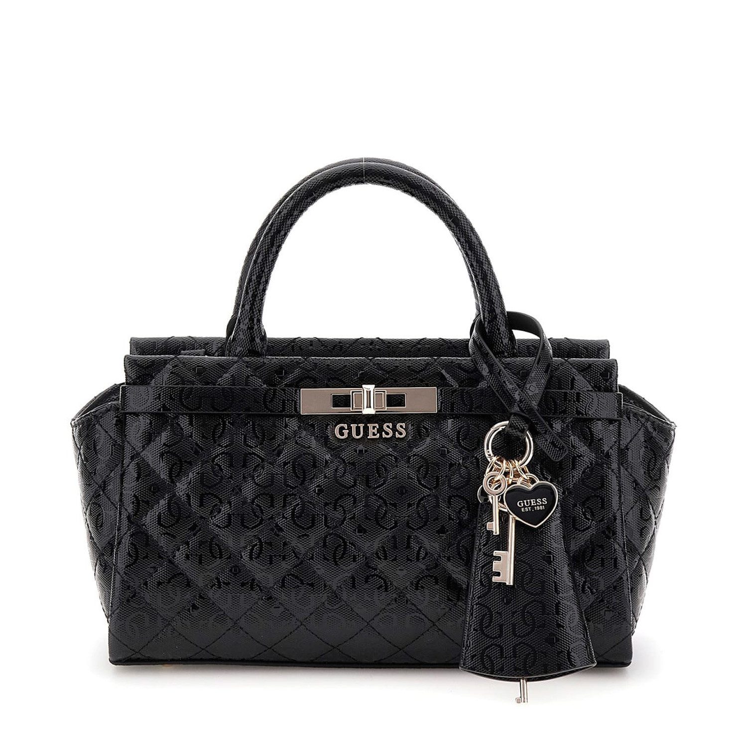 Guess Umhängetasche GUESS Handtasche Idra Small Black (1, 1-tlg., 1) günstig online kaufen