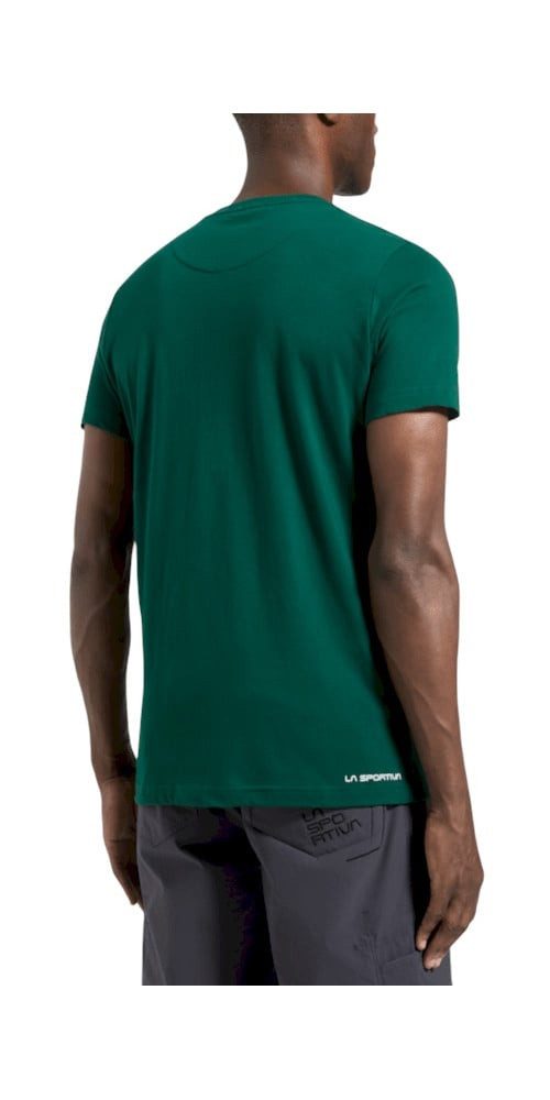 La Sportiva T-Shirt Wander-/Freizeit Cinquecento - Out of Office - (Baumwolle) grün Herren