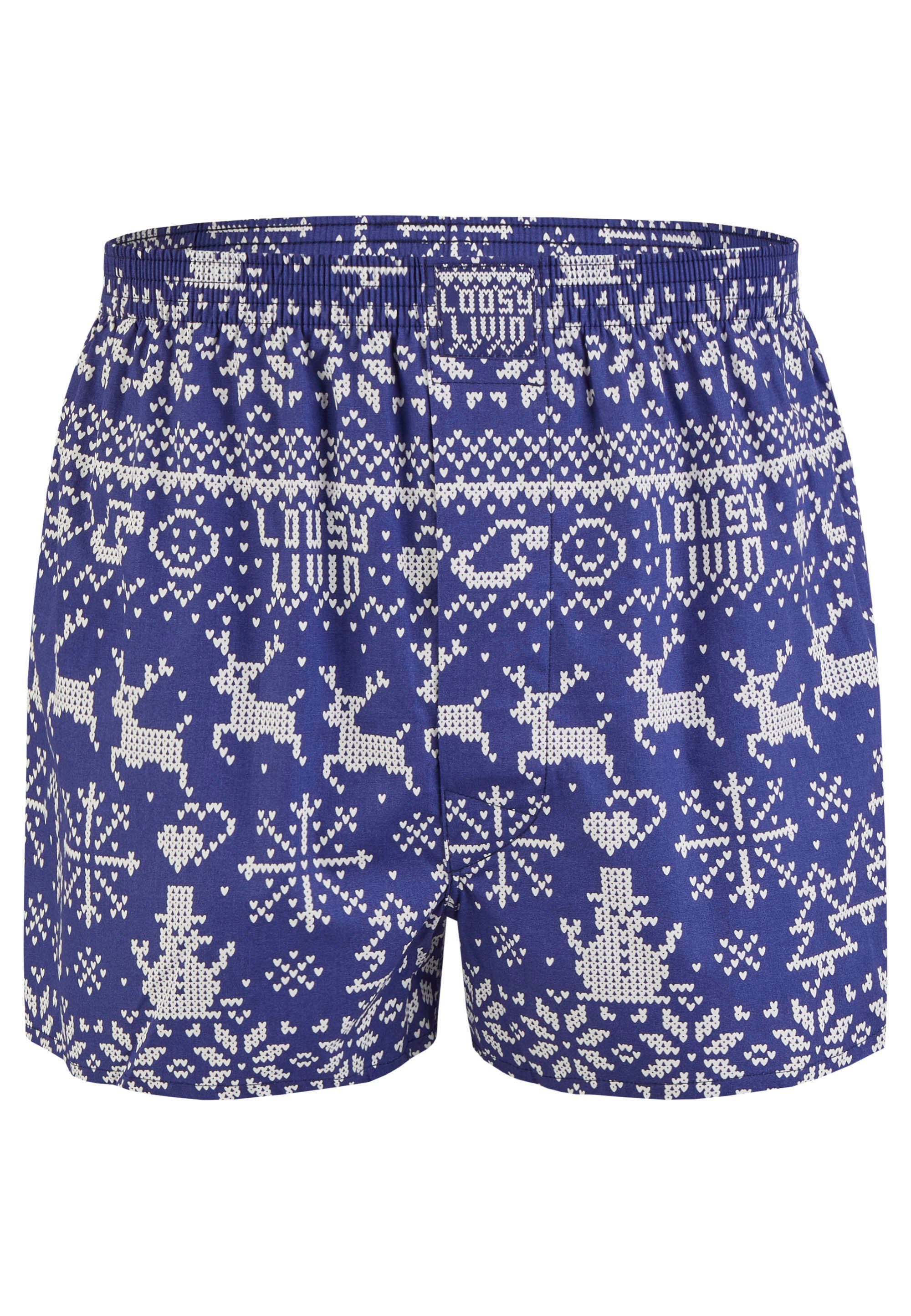 Lousy Livin Boxershorts 2Pack Scandi Boxershorts mit buntem Design