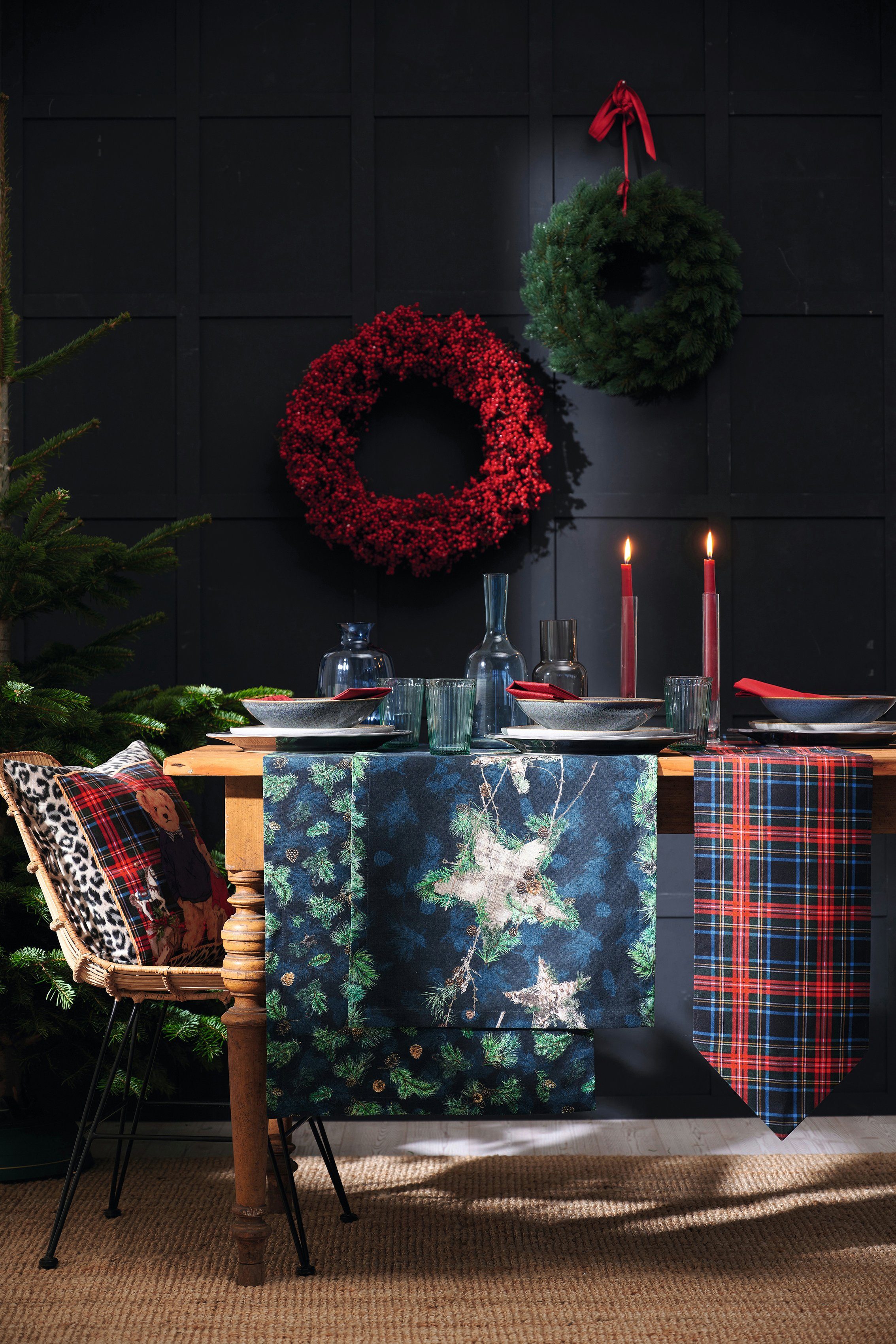 APELT Tischläufer 9530 WINTERWELT, Weihnachtsdeko, Weihnachten (1-tlg), Digitaldruck