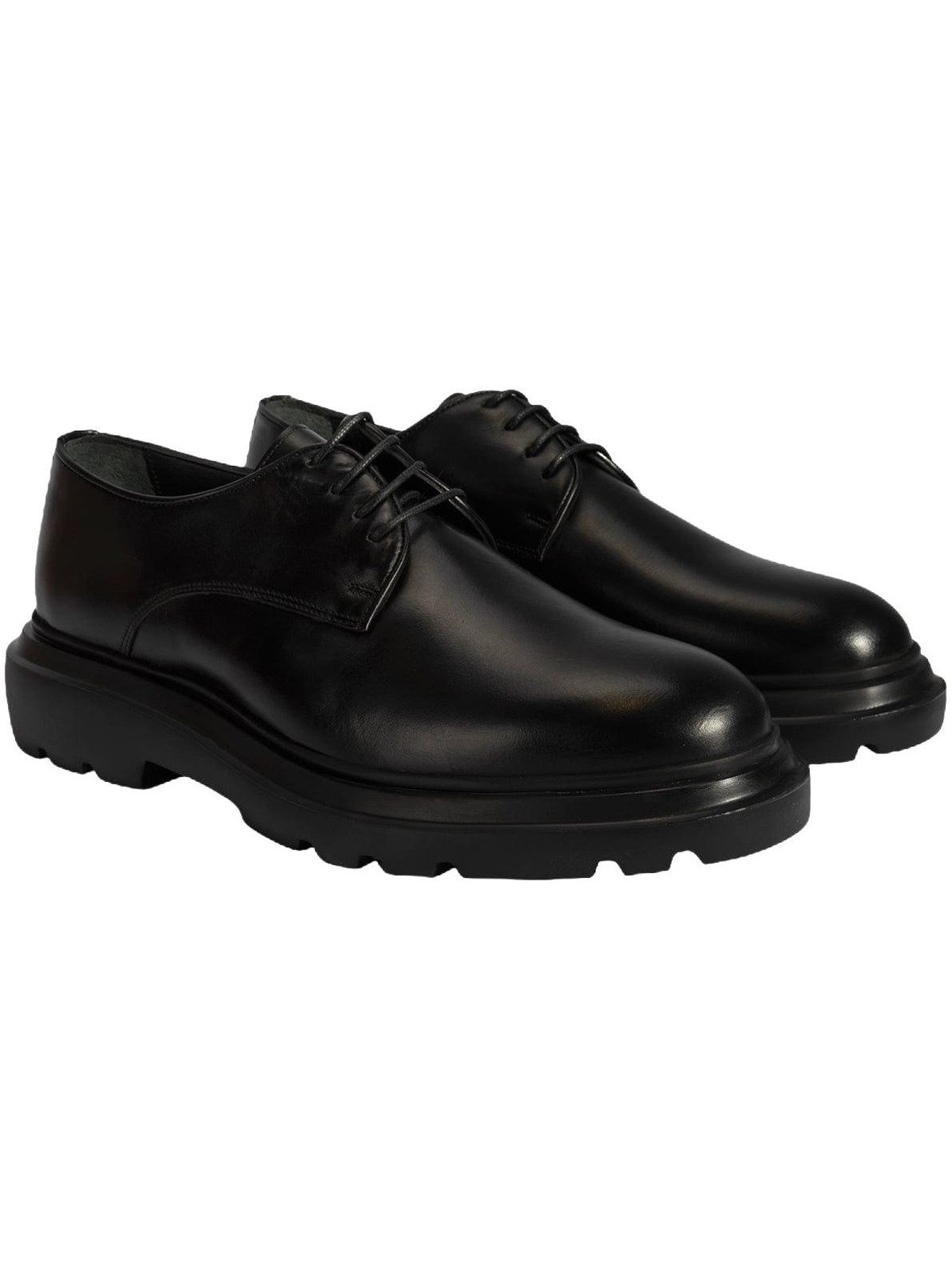 Desa Herren-Freizeitschuhe mit Schnürung – Hochwertiges Leder, runde Z Walkingschuh