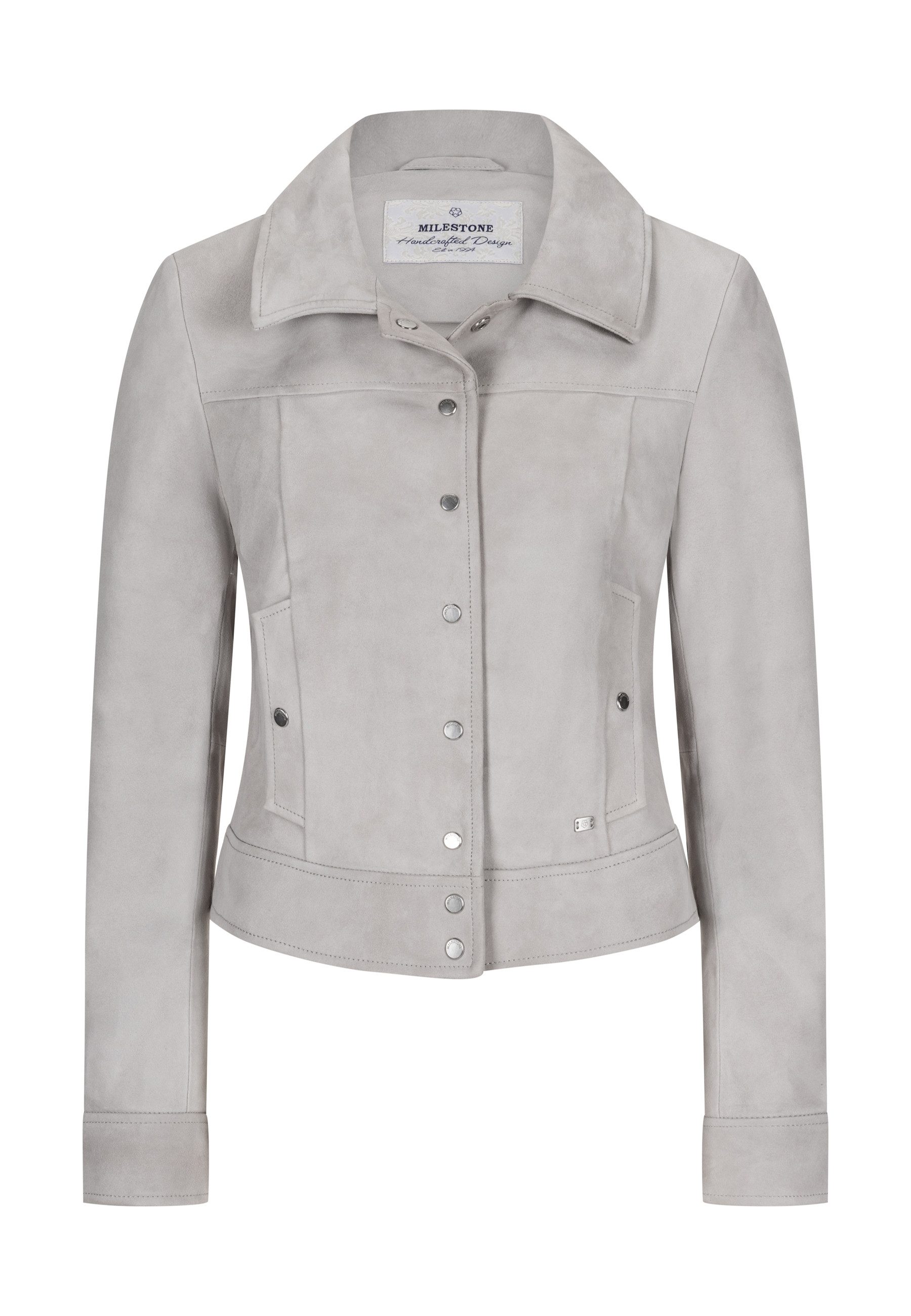 Milestone Hemdjacke MS-Sookie Damen Overshirt Übergangsjacke