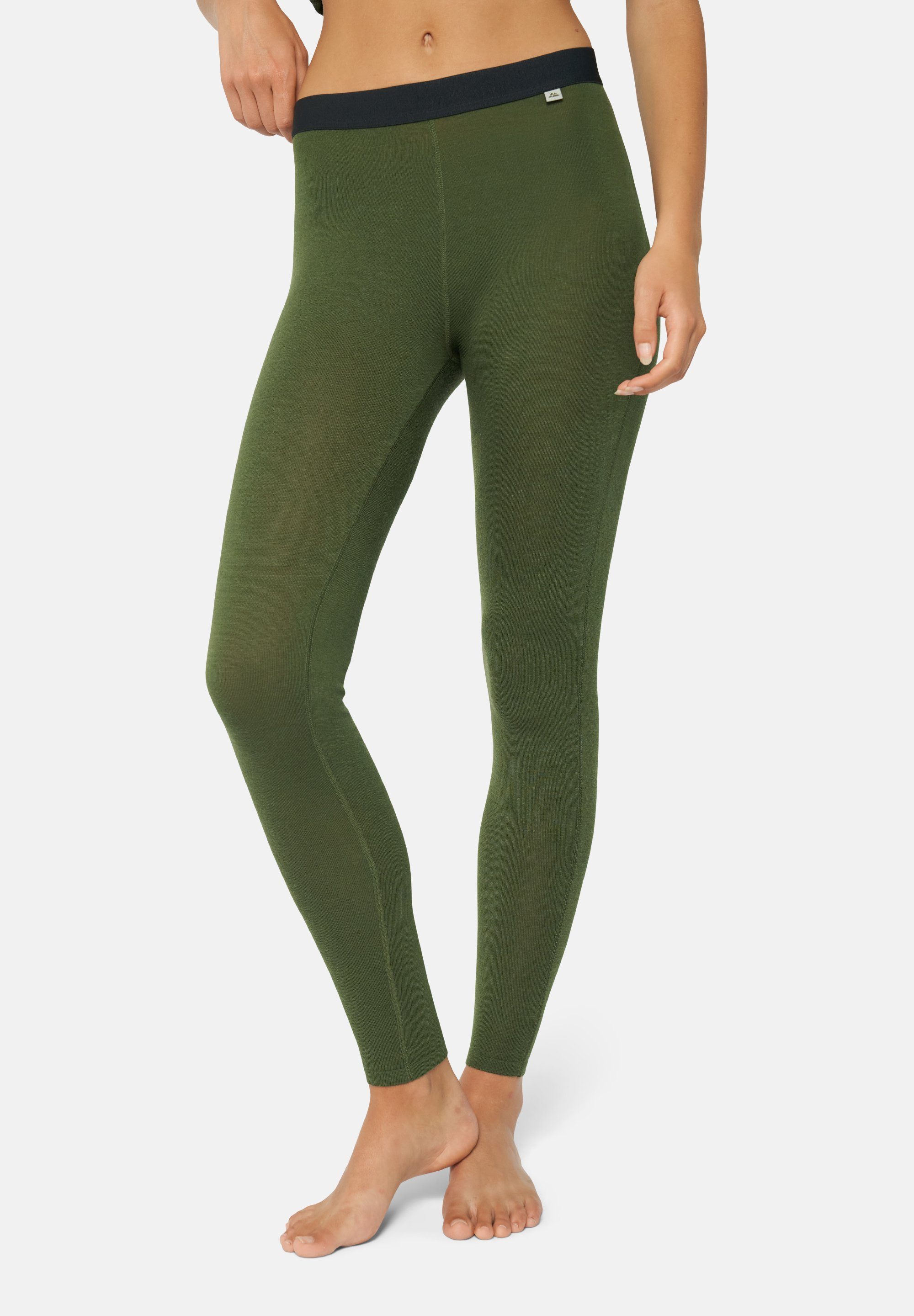 DANISH ENDURANCE Thermounterhose Core Merino Baselayer Lange Funktionsunterhose für Damen