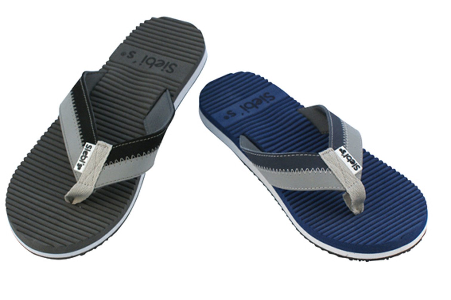 Siebi`s Siebi's ANTON Flip Strandschuhe Herren modischer und sportlicher Zehen Schlappen