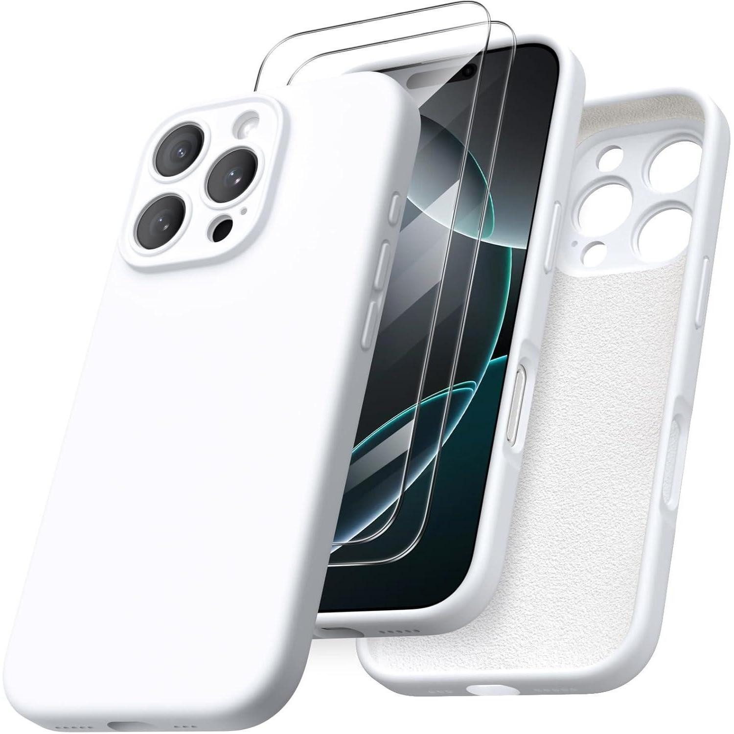 LuxusKollektion Handyhülle iPhone 16 Pro Hülle - Silikon Schutzhülle Kameraschutz - 2