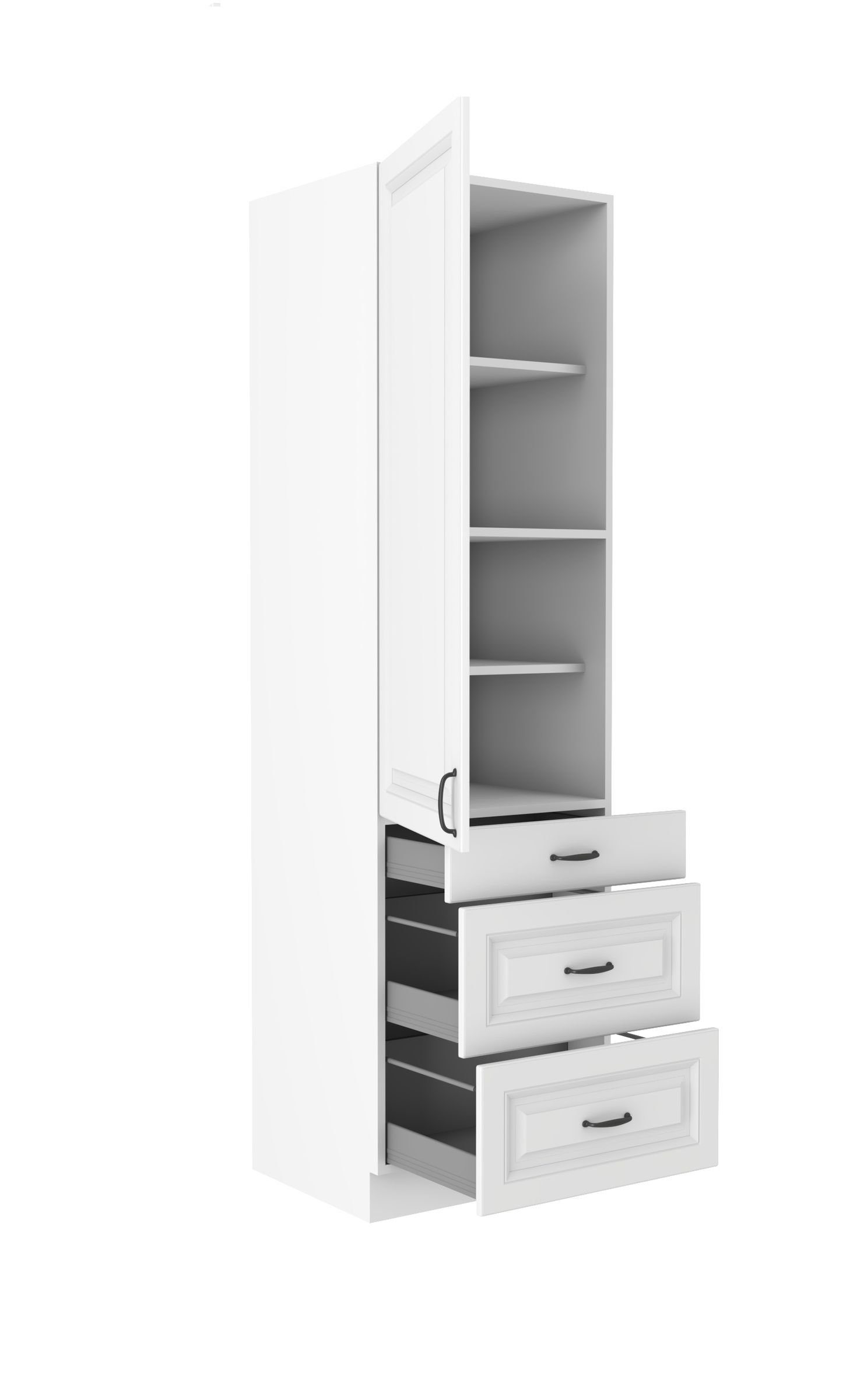 Küchen-Preisbombe Hochschrank 60 cm Küche Stilo günstig online kaufen