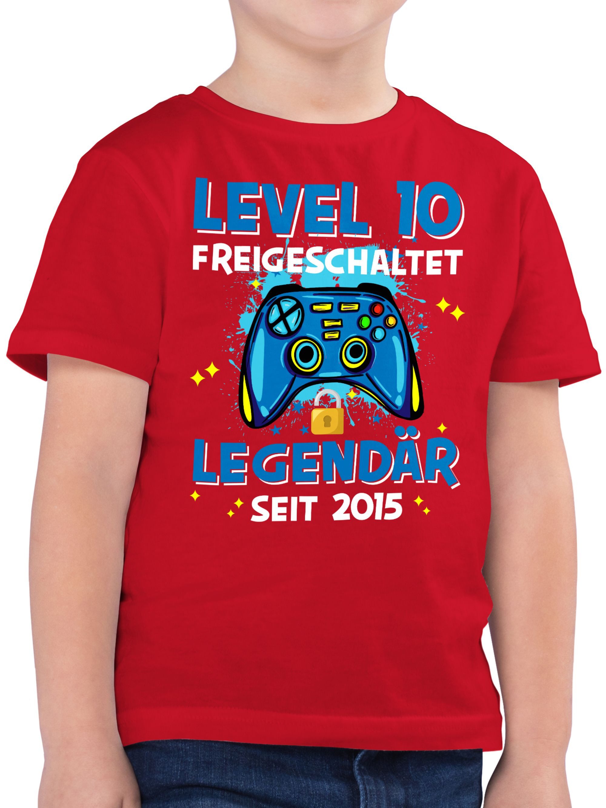 T-Shirt Level 10 freigeschaltet Legendär seit 2015
