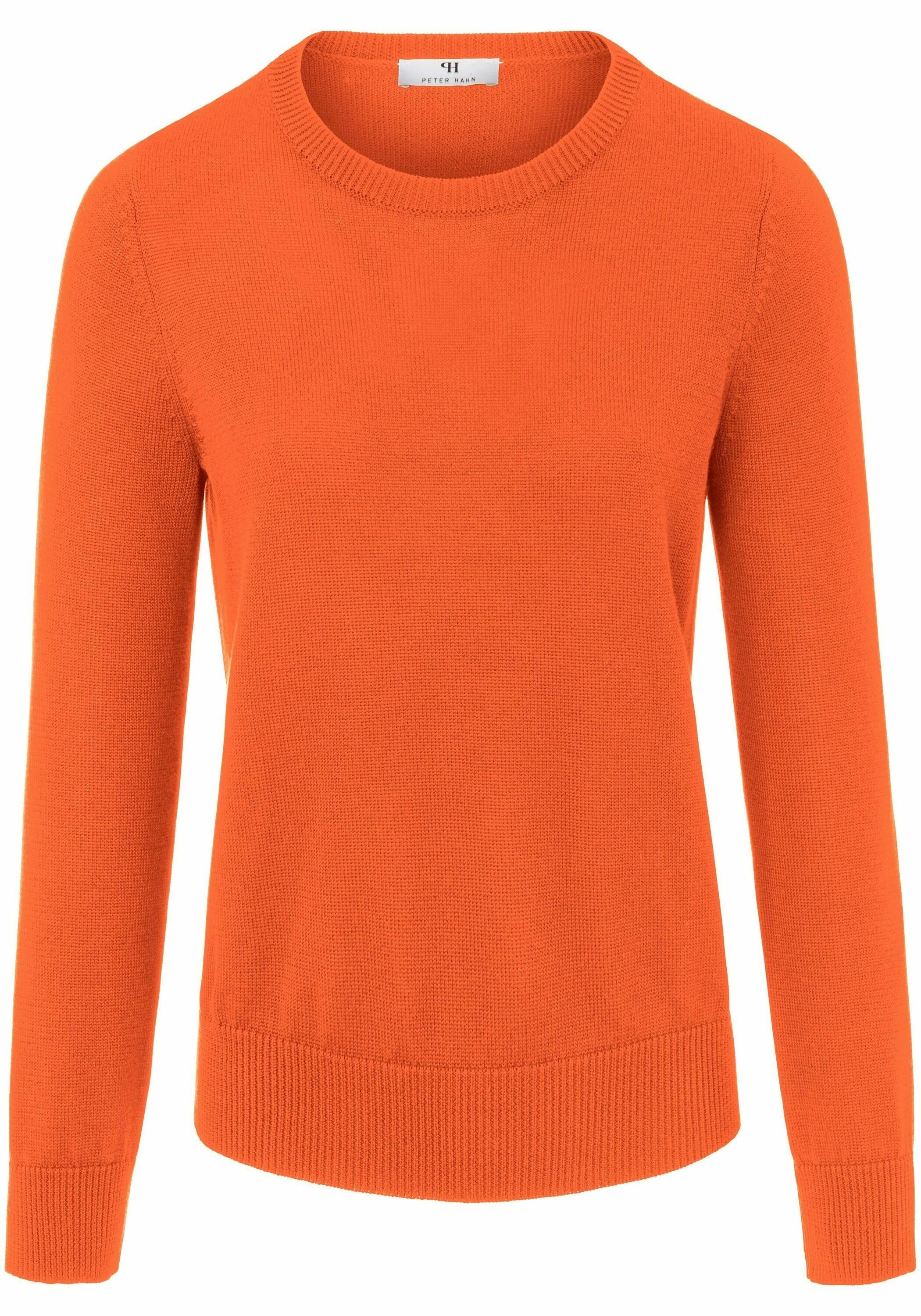 Naht Sweatshirt cotton orange Hahn Dekorative Peter