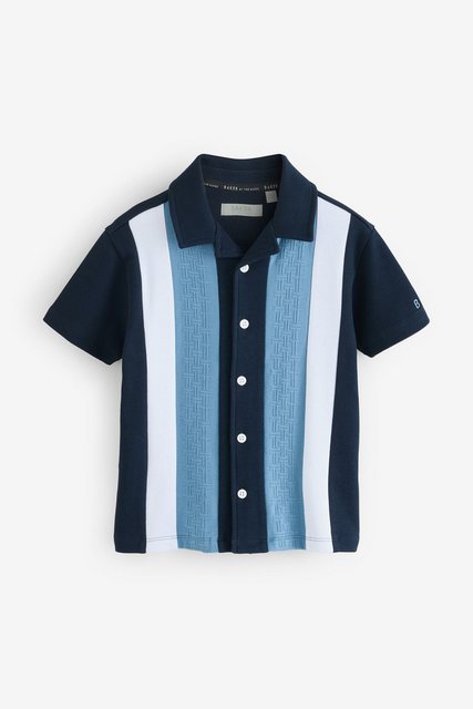 Baker by Ted Baker Kurzarmhemd Baker by Ted Baker Hemd mit Strukturstreifen günstig online kaufen