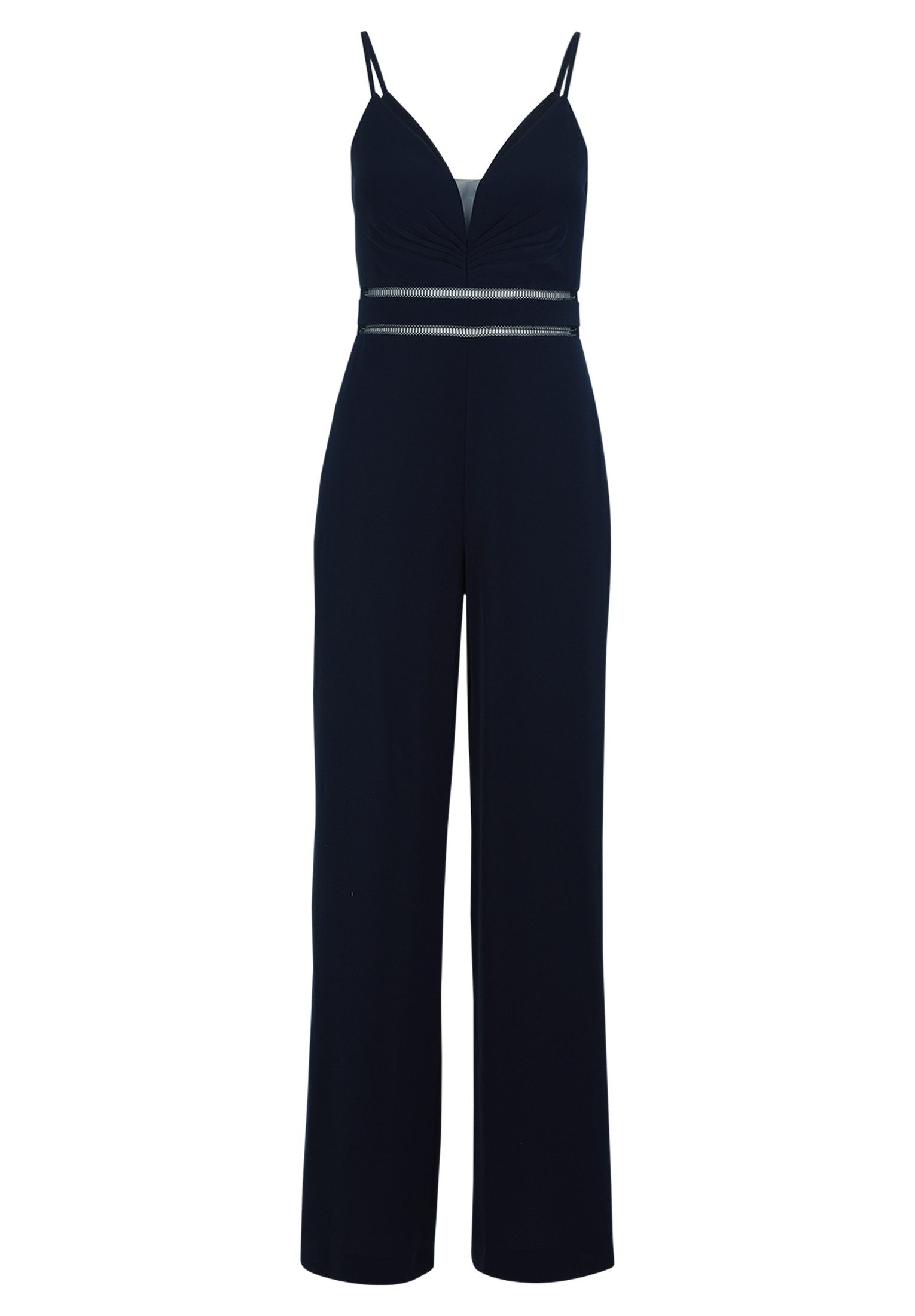 Vera Mont Overall Damen Jumpsuit mit Cut-Outs (1-tlg) Aufgesteppte Bänder günstig online kaufen