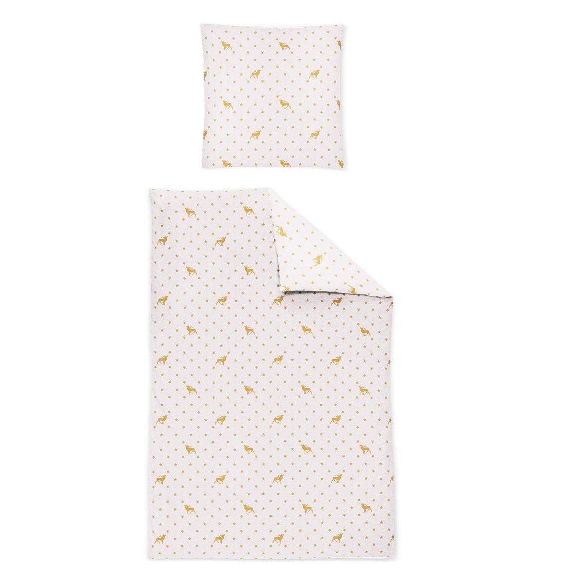 Irisette Bettwäsche Bettwäsche Irisette Edel Feinbiber Panda 8496-40 Hirsch günstig online kaufen