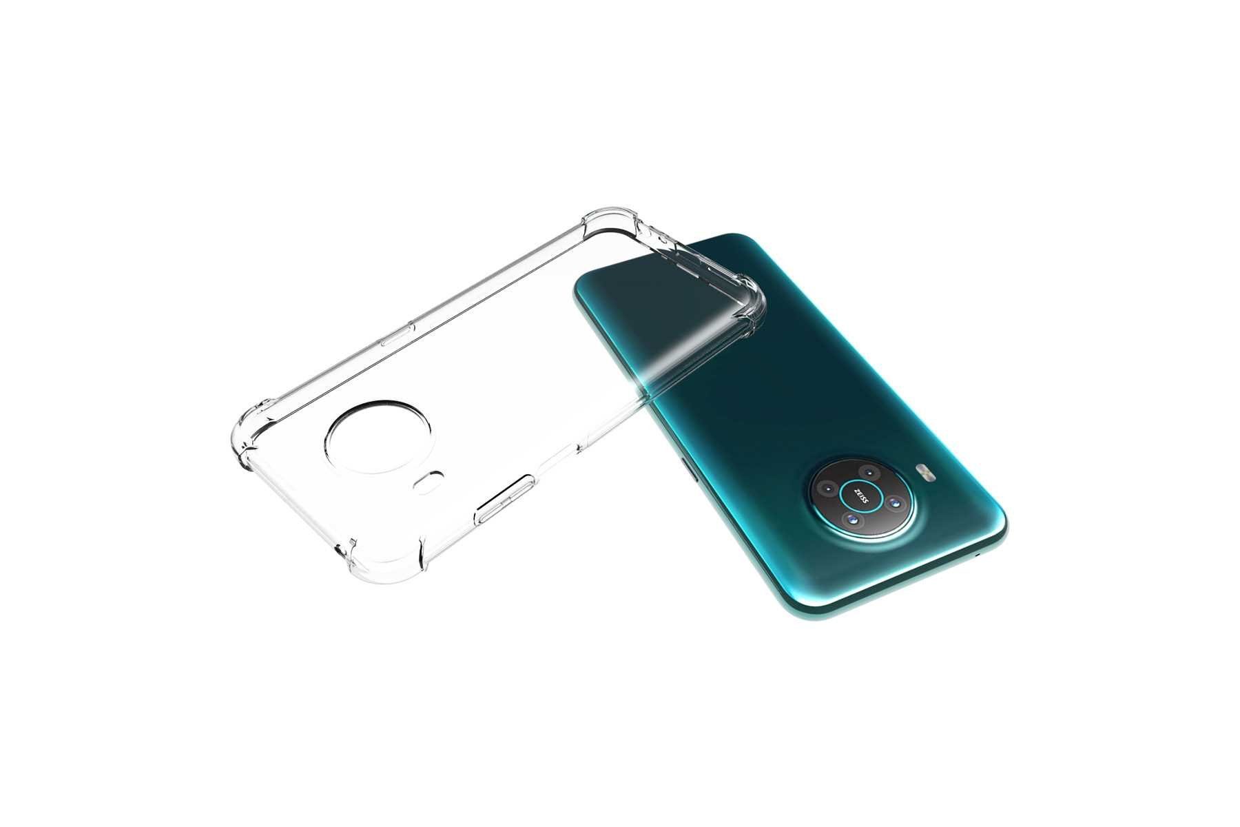 mtb more energy Smartphone-Hülle Clear Armor Case für Nokia X10, X20, Transparente TPU Schutzhülle Case Backcover mit Anti-Shock Verstärkung – Bild 3 von 5