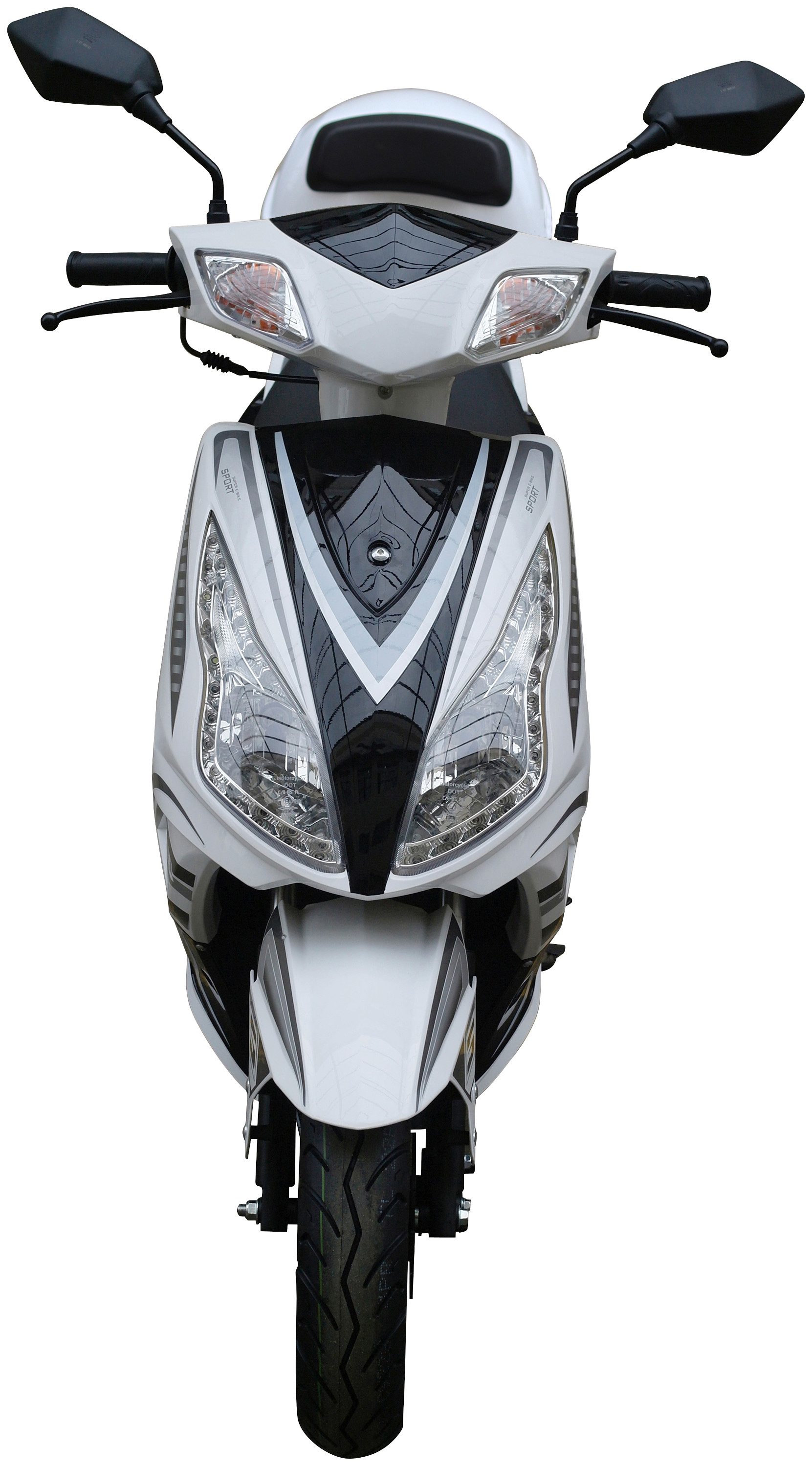 GT UNION Motorroller GT3 45, 49,6 ccm, 45 km/h, Euro 5, (Set, mit Topcase), Luftgekühlter Motor