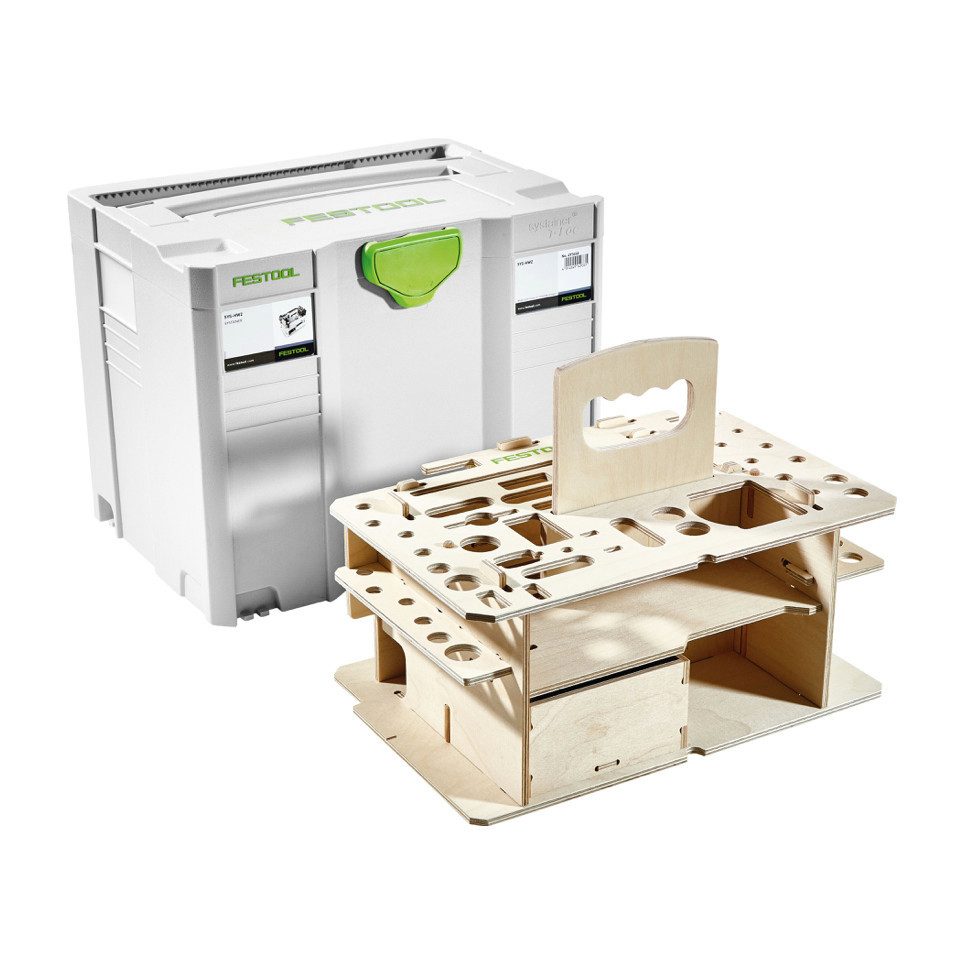 FESTOOL Werkzeugkoffer SYSTAINER SYS 4 T-LOC SYS-HWZ Box Werkzeugkoffer (497658) lichtgrau