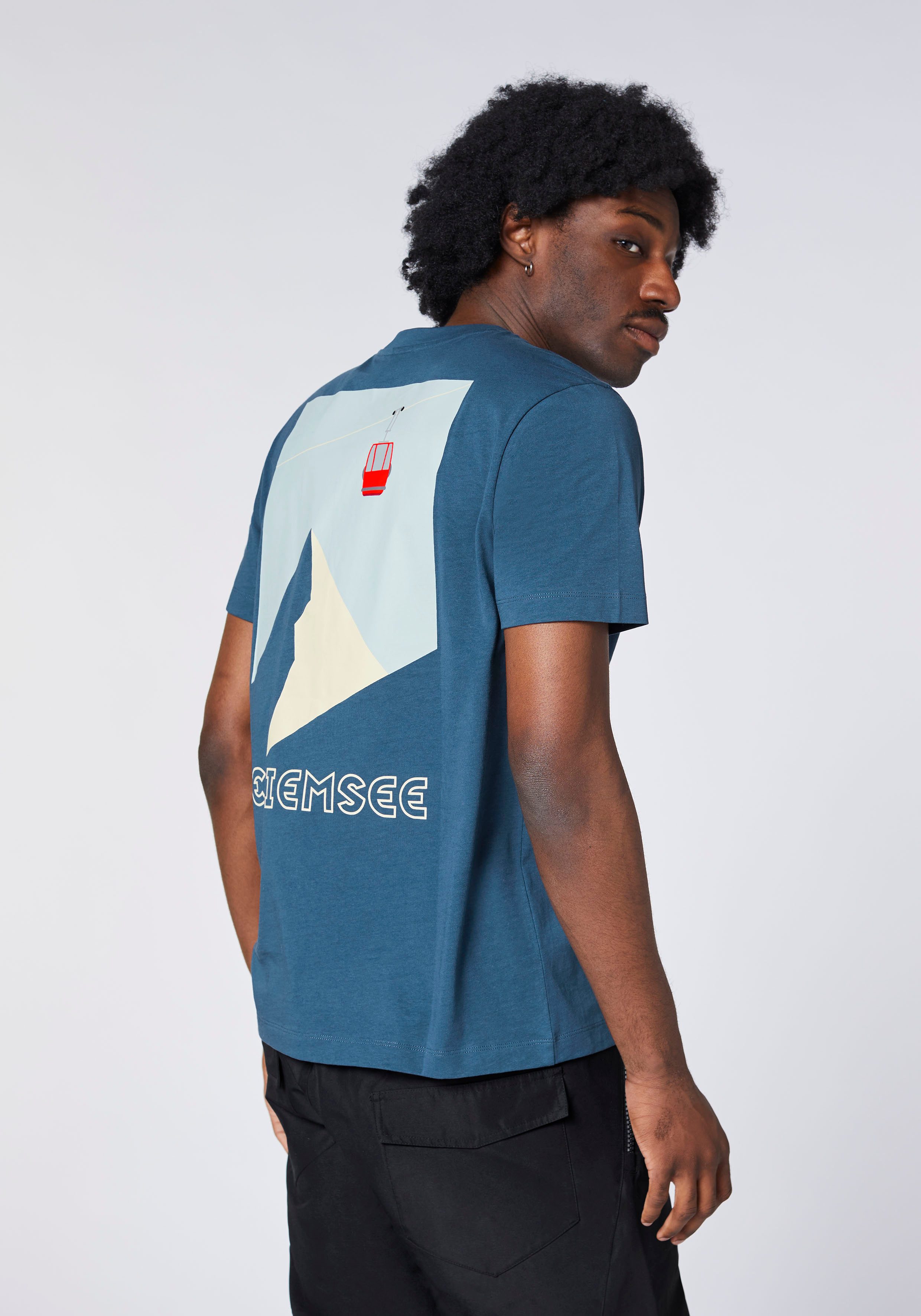 Chiemsee Print-Shirt - mit plakativem Rückenprint