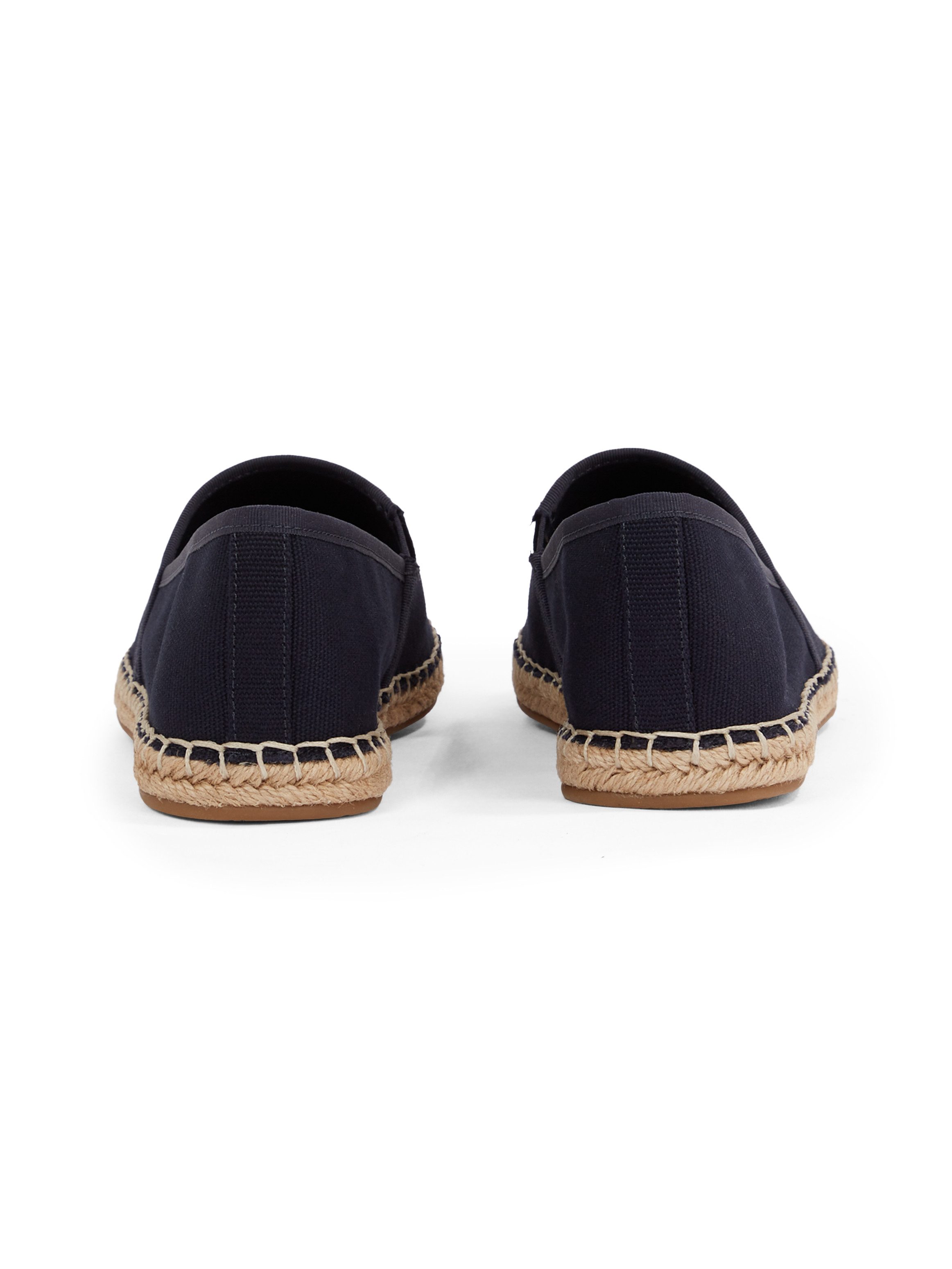 Tommy Hilfiger FLAG CANVAS ESPADRILLE Espadrille,Slipper,Flats,Bequemschuh mit Jutebezug und Ziernähten, schmale Form