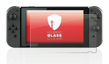 upscreen flexible Panzerglasfolie für Nintendo Switch, Displayschutzglas, Schutzglas Glasfolie klar