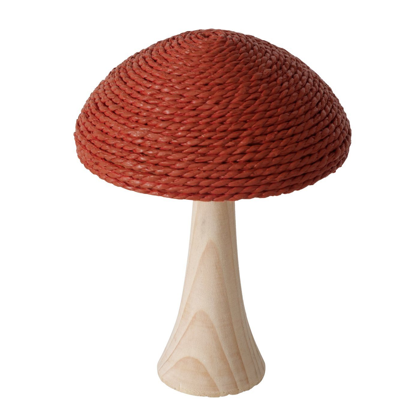 BOLTZE Dekofigur Dekoaufsteller Pilus, Pilz, 1 Stück, 12 cm hoch, Grau oder Rotbraun