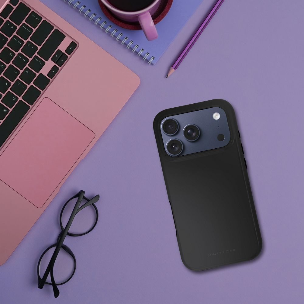 ROAR Handyhülle Rainbow Bumper Kompatibel mit iPhone 17 Air Schwarz 6,5 Zoll, Zweilagiger Bumper mit Magnetfunktion und erhöhtem Kantenschutz