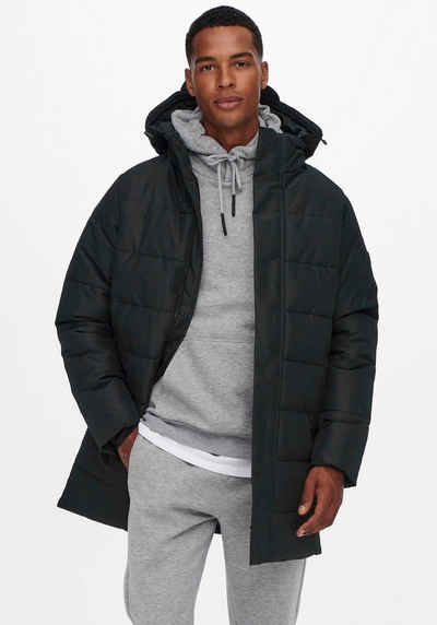 ONLY & SONS Steppjacke ONSCARL LIFE LONG QUILTED COAT NOOS OTW