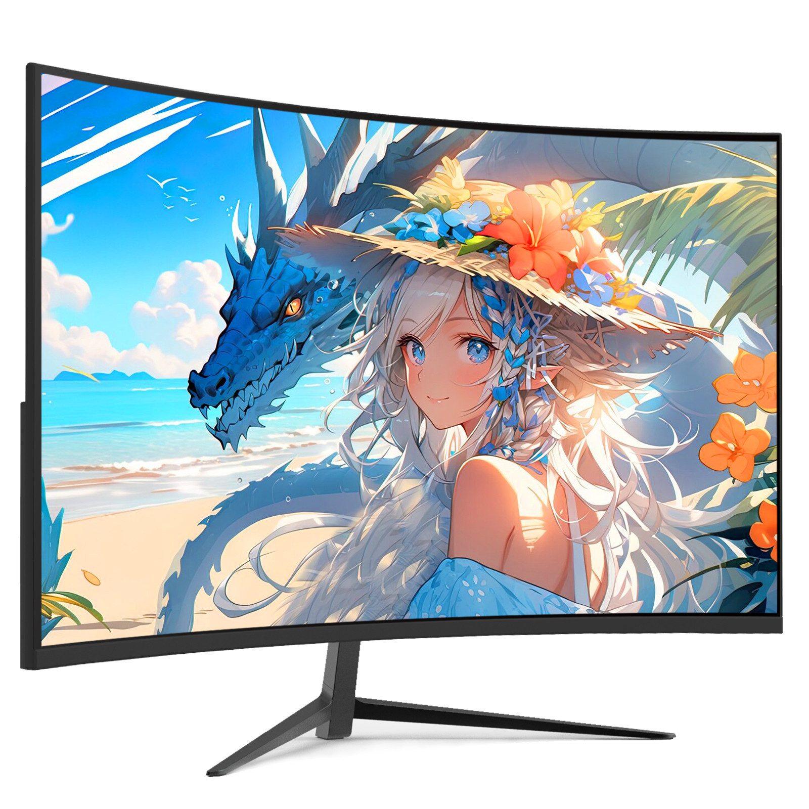 Z-EDGE LED, 1650R Curved-Gaming-Monitor (61 cm/24 ", 1920 x 1080 px, FHD, 1 ms Reaktionszeit, 180 Hz, LCD)