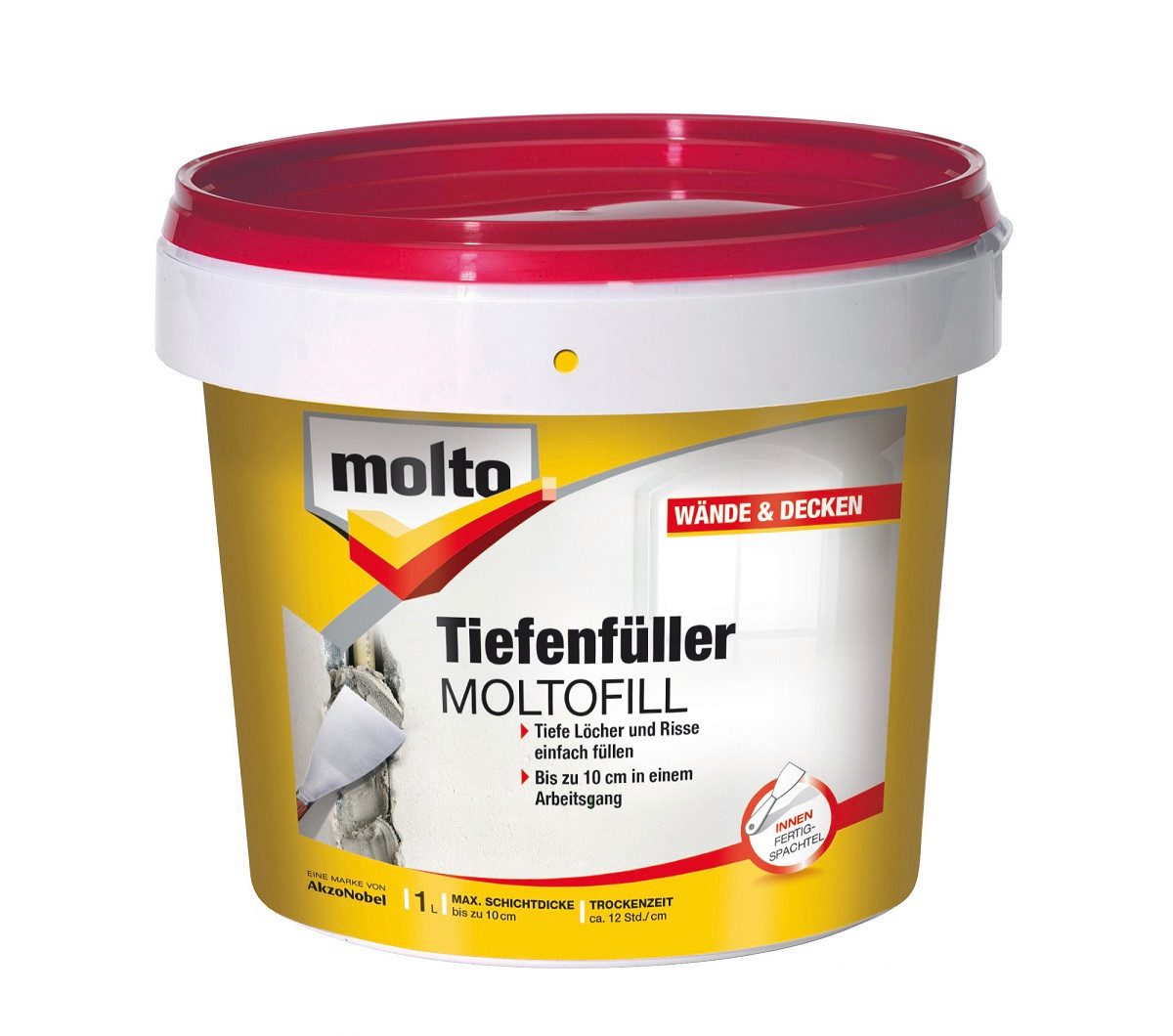 MOLTO Spachtelmasse MOLTO Moltofill Tiefenfüll Fertigspachtel günstig online kaufen