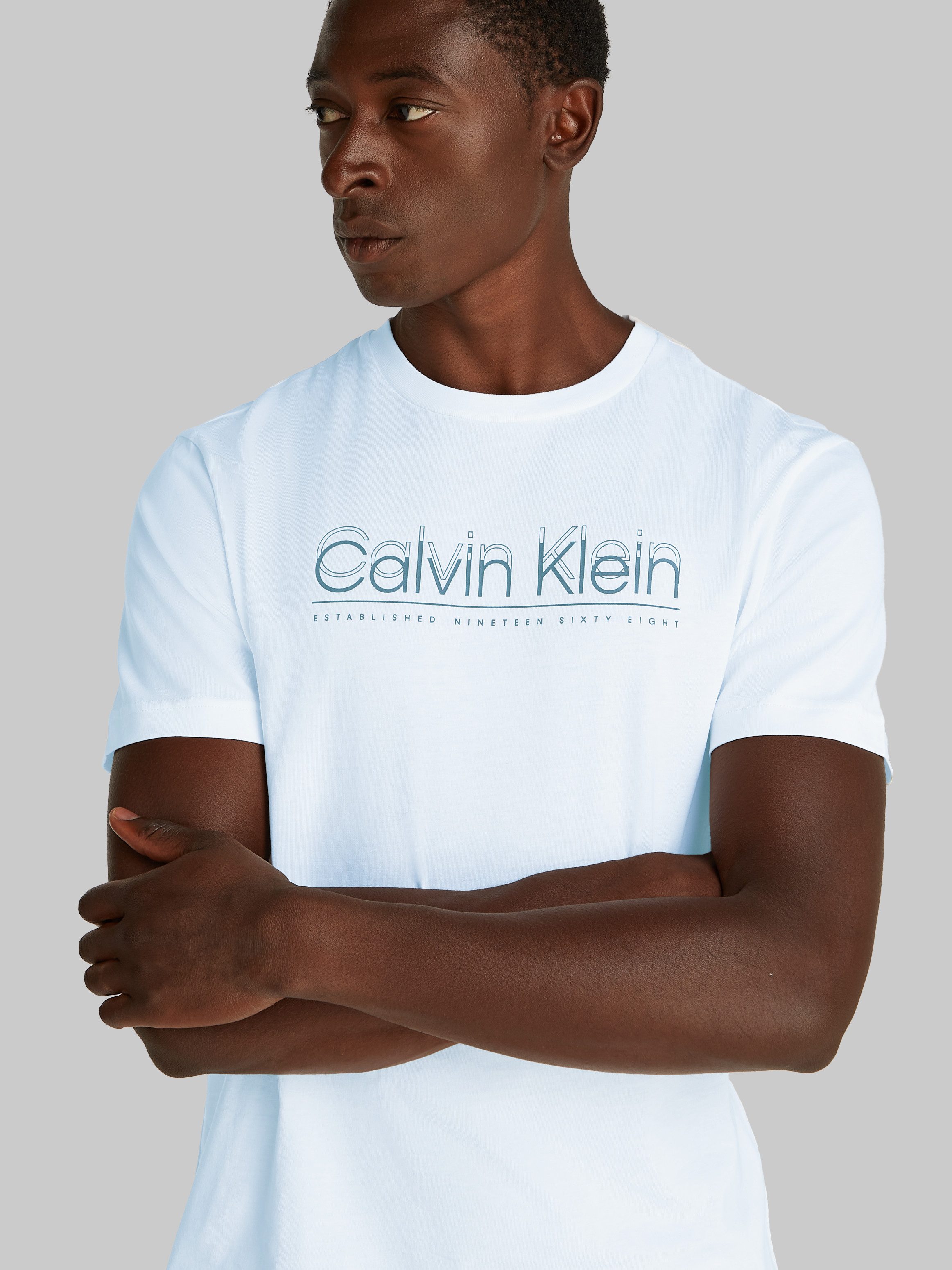 Calvin Klein T-Shirt CP-DOUBLE LOGO T-SHIRT günstig online kaufen