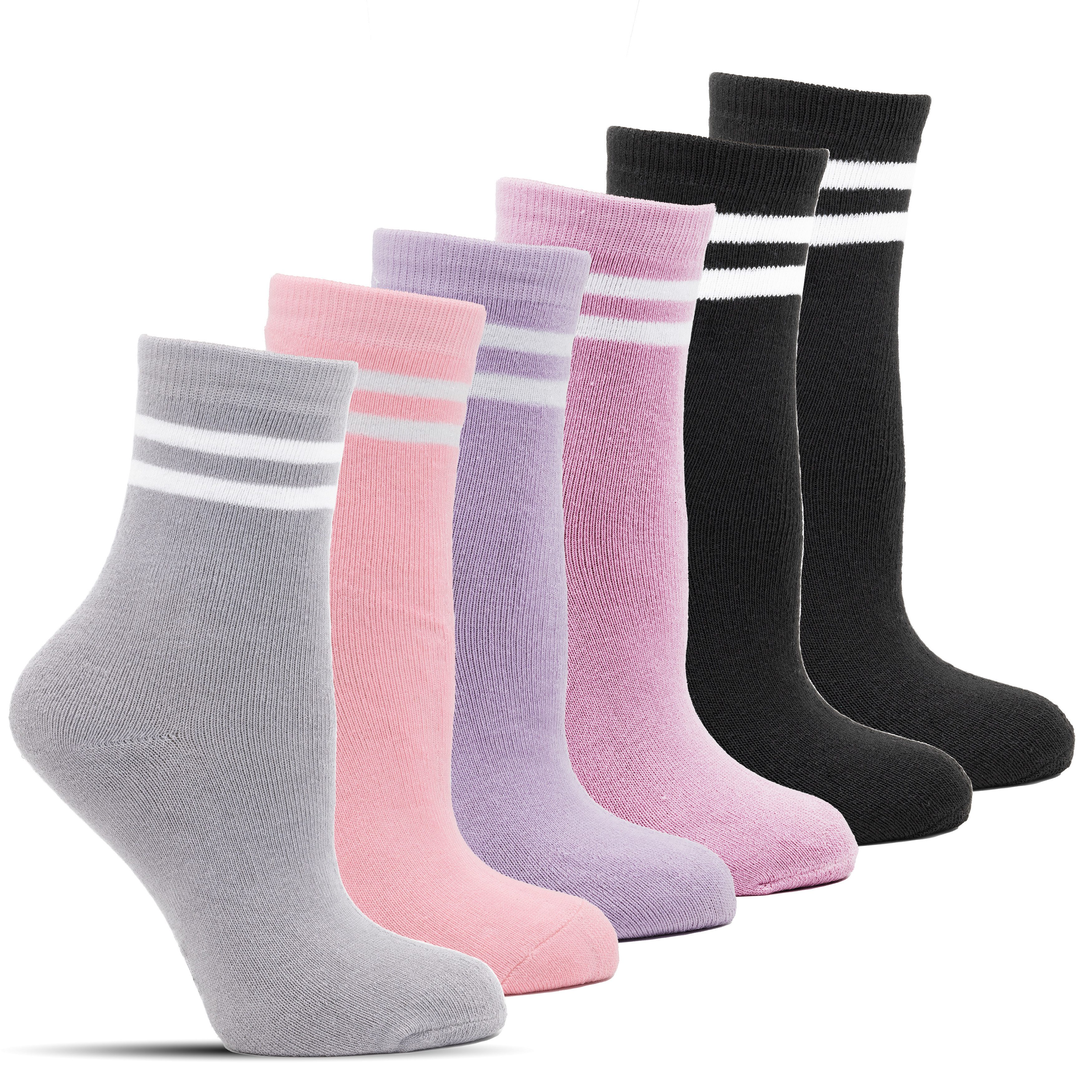 Frostfighter Thermosocken Kinder Jungen Wintersocken (6-Paar) dicke gefütterte Strümpfe, warm, weich & komfortabel