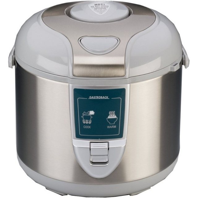 Gastroback Reiskocher 42507 Design – Reiskocher – edelstahl