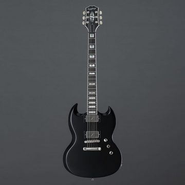 Epiphone E-Gitarre, Prophecy SG Black Aged Gloss - Double Cut Modelle