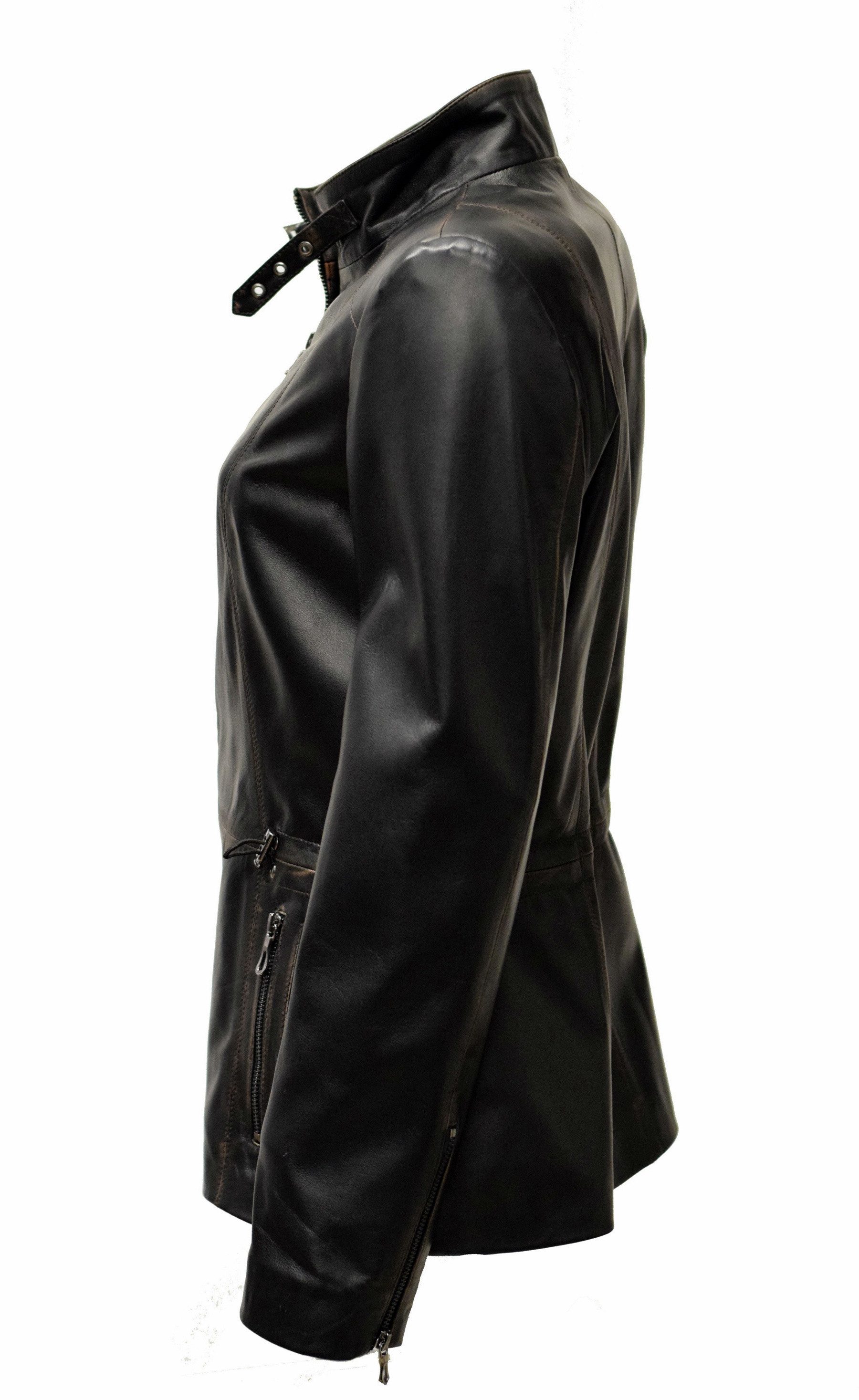 Zimmert Leather Lederjacke Ressi Lammnappa Fine, günstig online kaufen