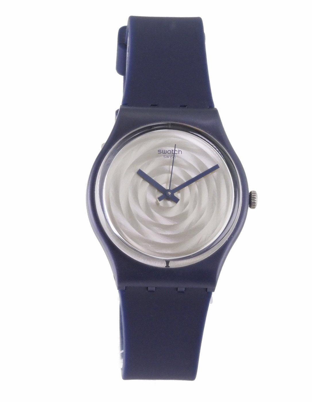 Swatch Quarzuhr Swatch Damen Herren Quarz Uhr GN244 Brossing Navy X2