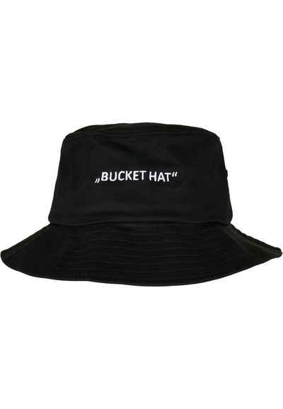 MisterTee Flex Cap MisterTee Unisex Lettered Bucket Hat