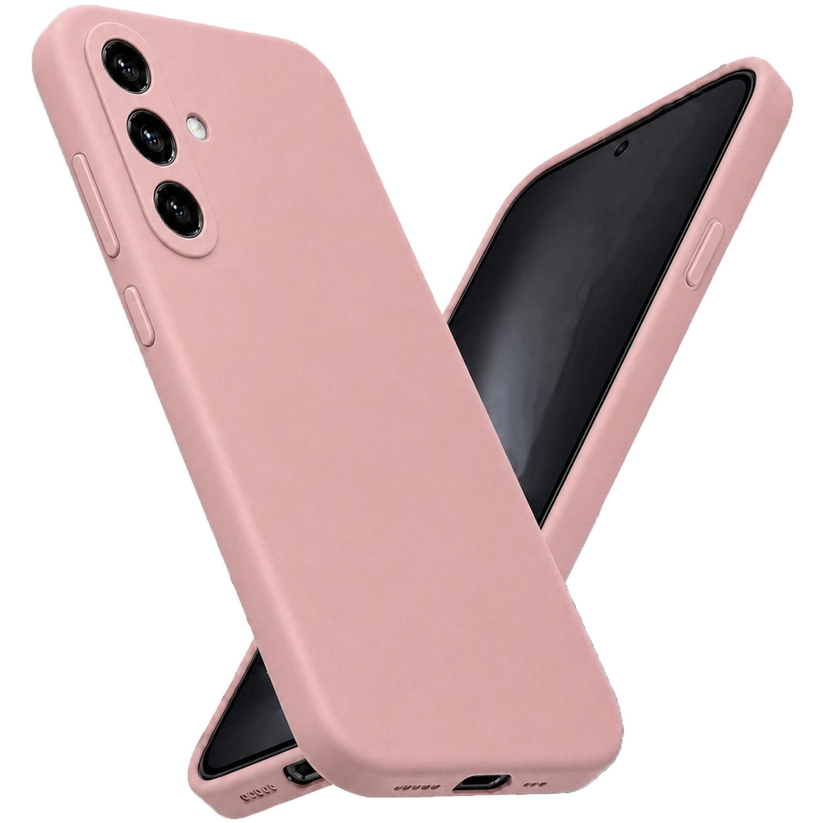 CoolGadget Handyhülle Silikon Pro Schutzhülle für Samsung Galaxy A54 5G, weiches Innenfutter Cover kompatibel mit Samsung Galaxy A54 5G Tasche