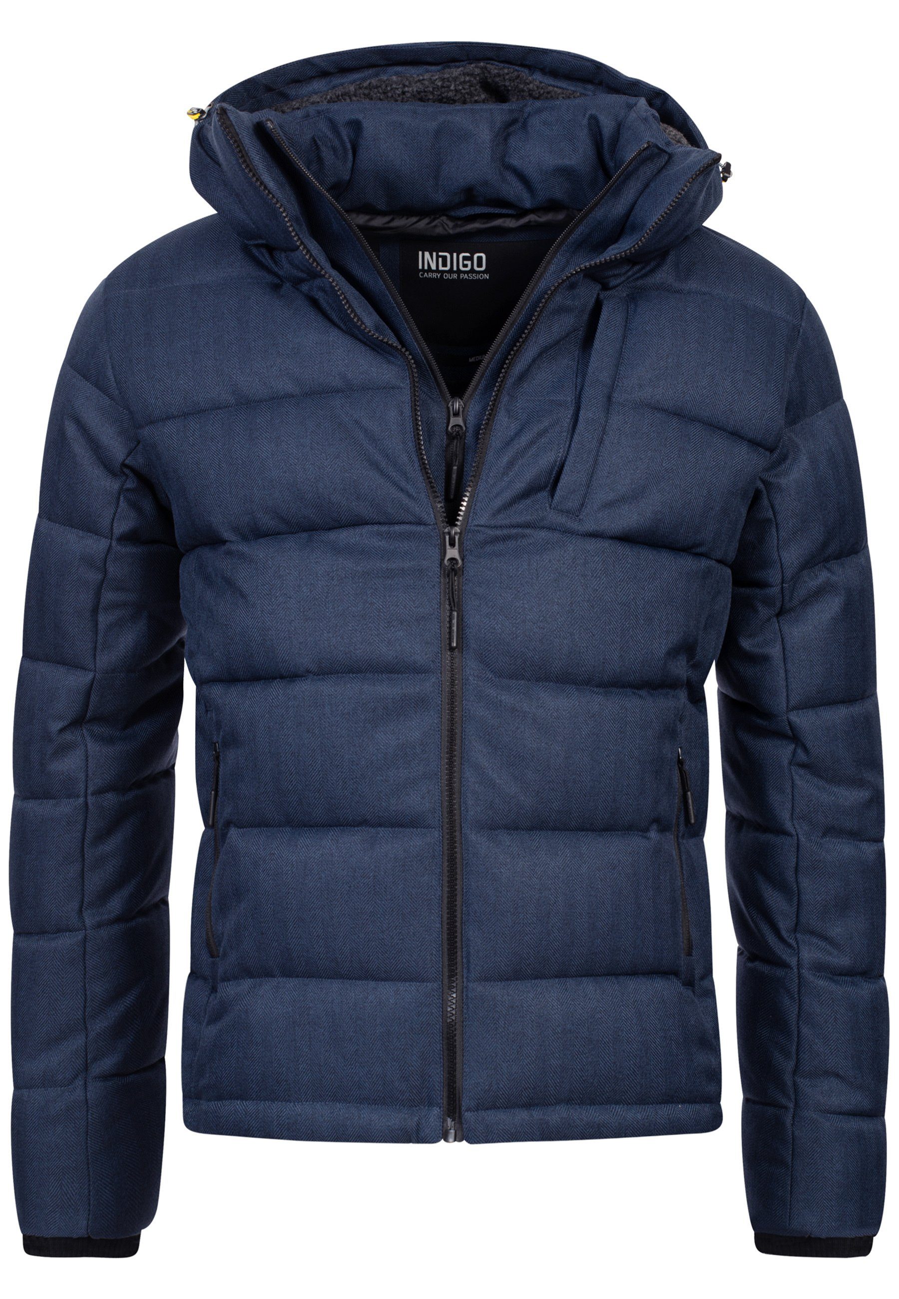 Indicode Winterjacke Hebert Navy