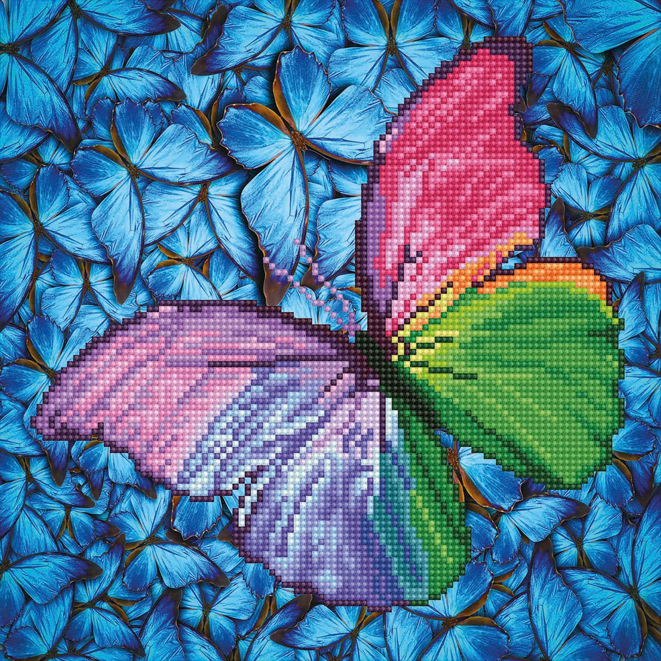 Diamond Dotz Kreativset Diamond Painting Schmetterling